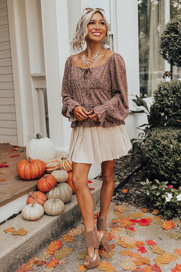 A Casual Escape Babydoll Top Product Image