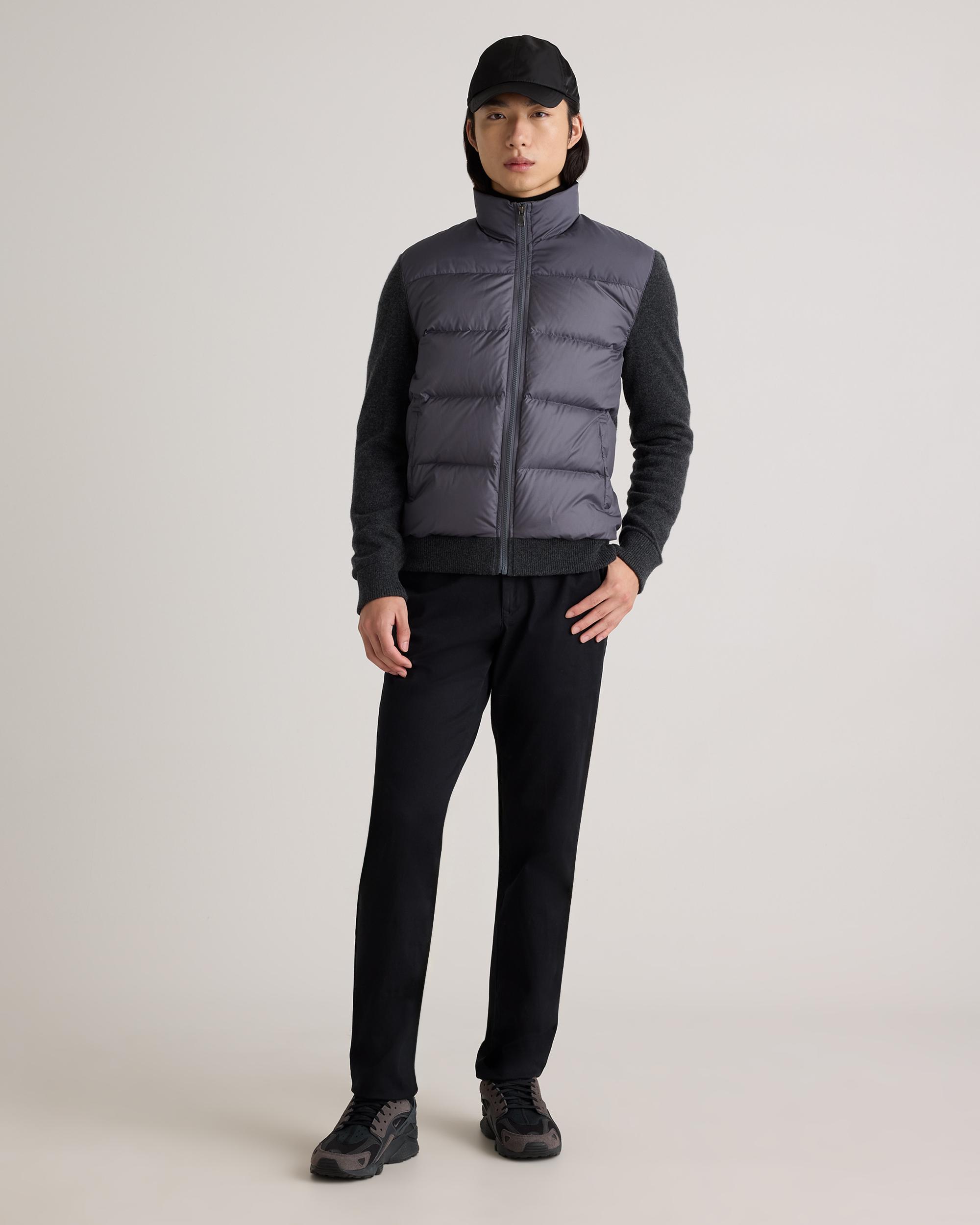 Quince | Men's Mixed Media Down and Cashmere Jacket Product Image