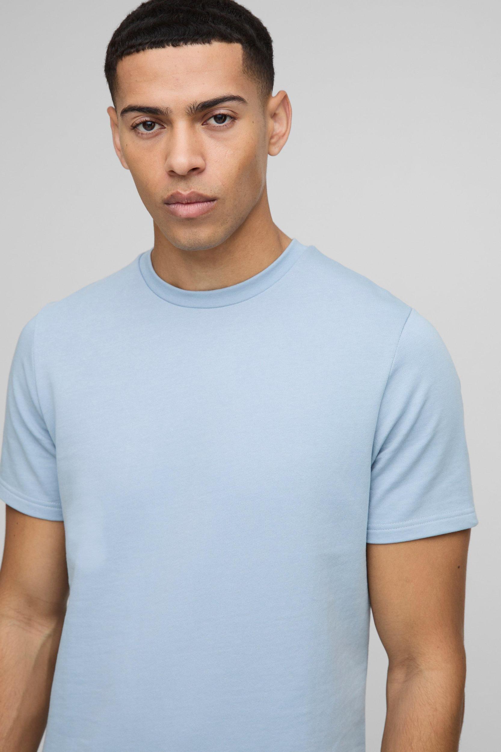 Slim Fit Heavyweight T-Shirt | boohooMAN USA Product Image