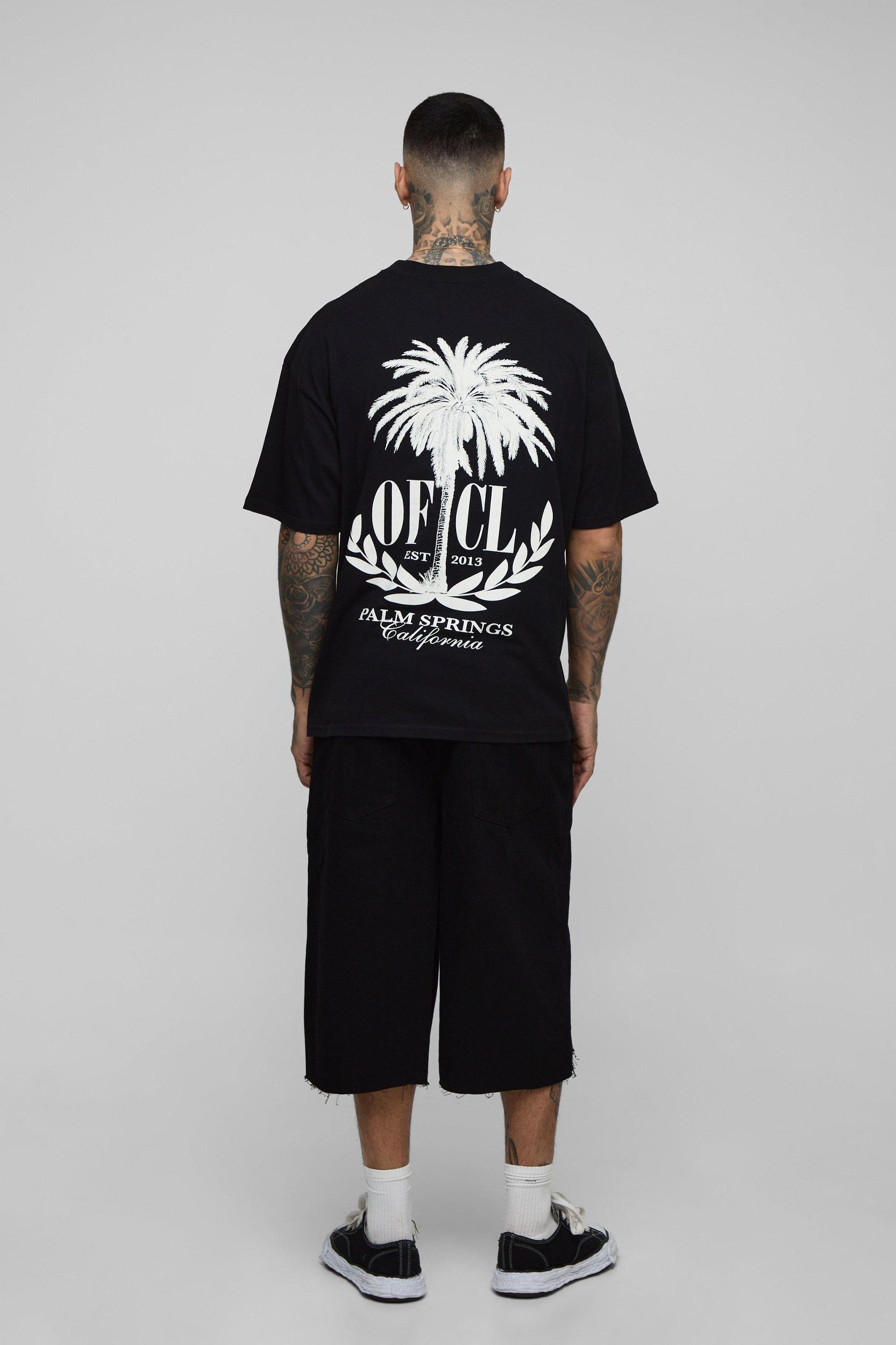 Tall Zip Front Longline Jorts | boohooMAN USA Product Image