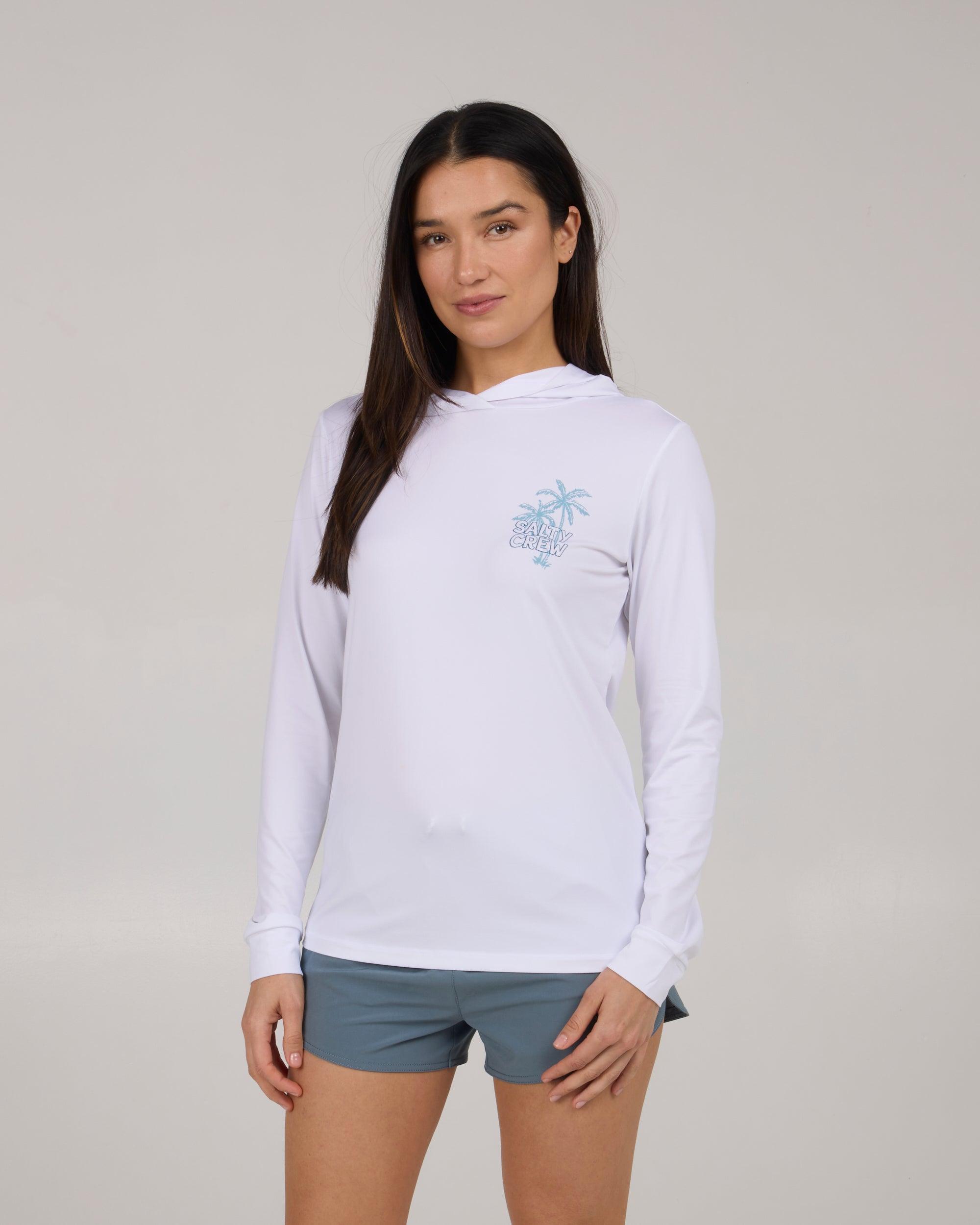 A Frame Sunshirt Hoodie - White Female Product Image