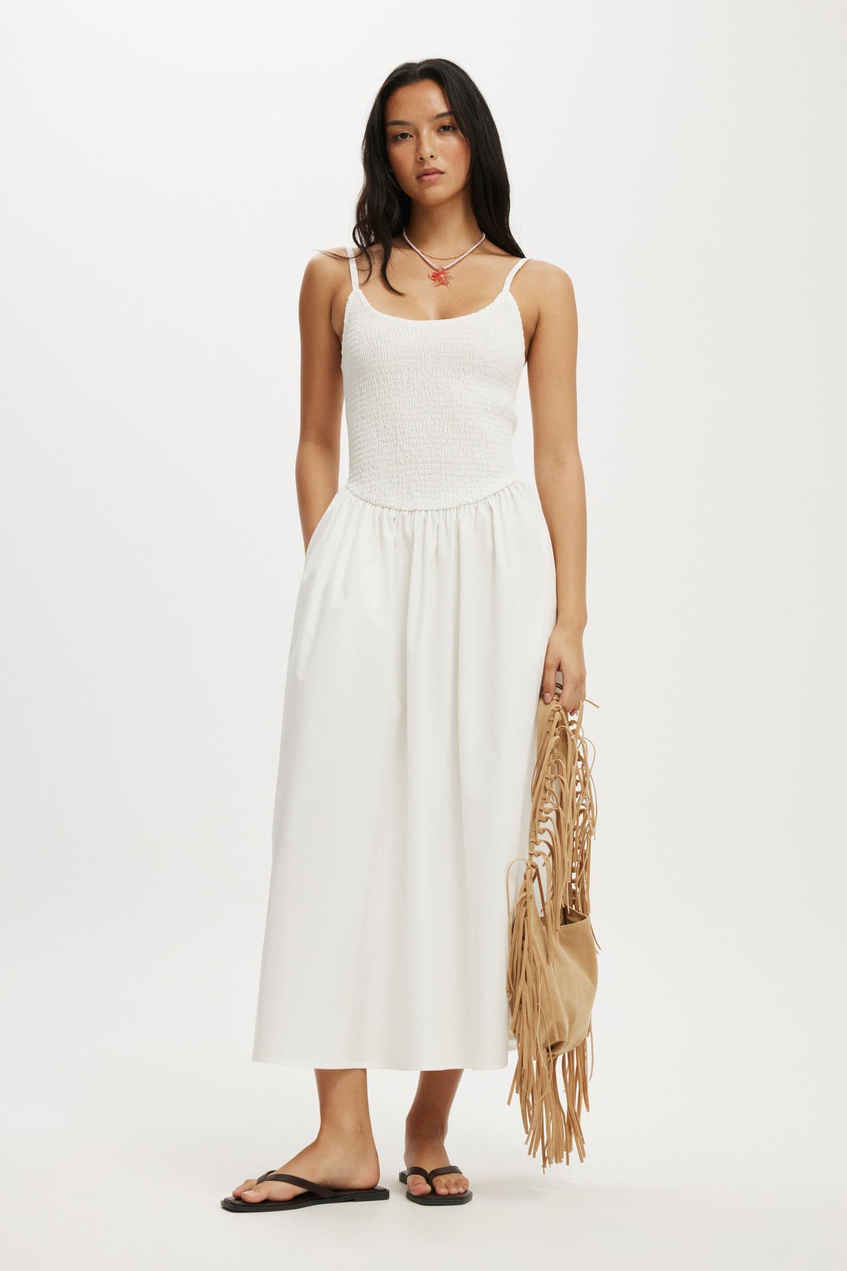 Remy Shirred Bodice Maxi Dress Product Image