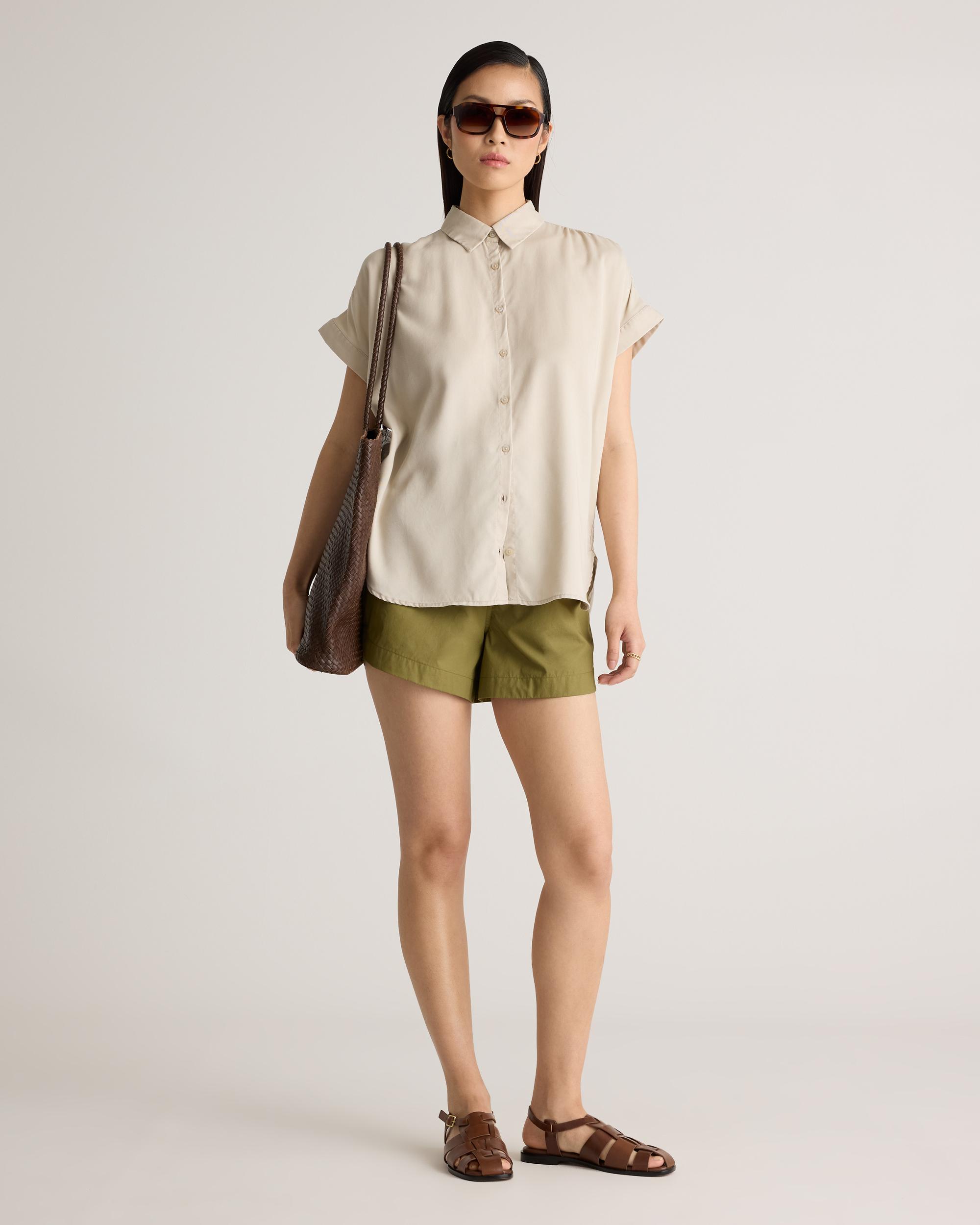 Quince | Women's Vintage Wash Tencel Camp Shirt Product Image