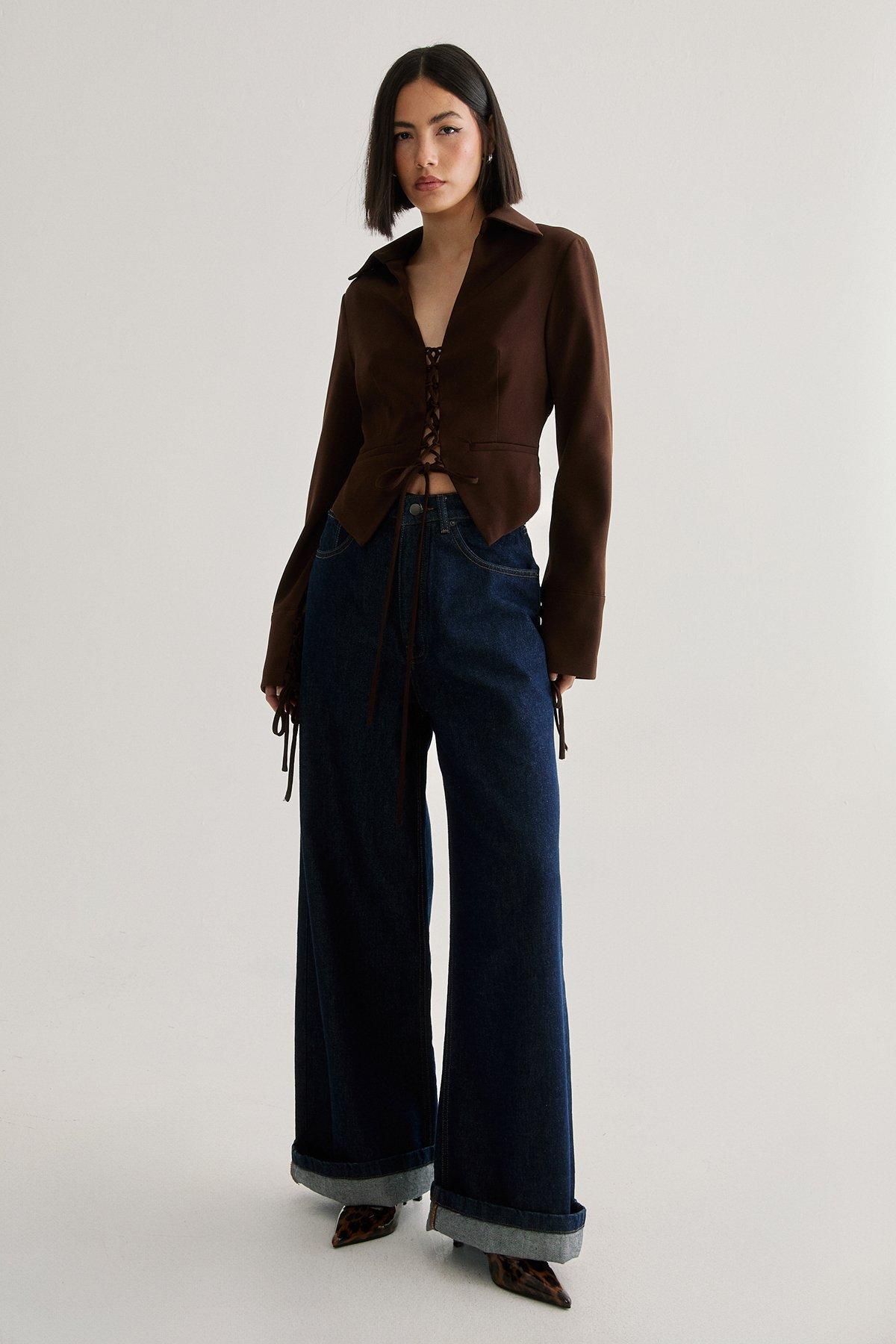 Tailored Lace Front Jacket Product Image