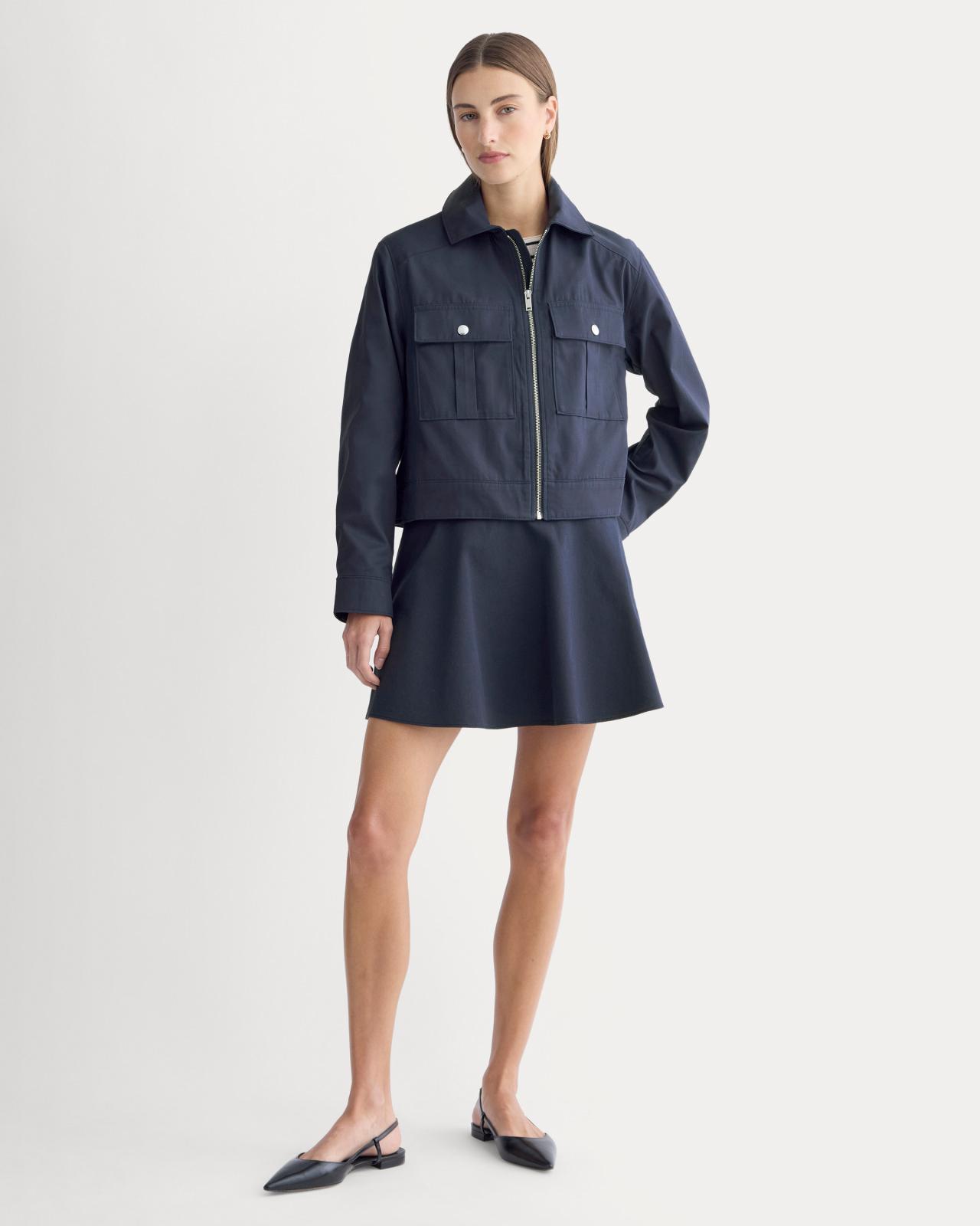 The Cropped Utility Jacket Product Image