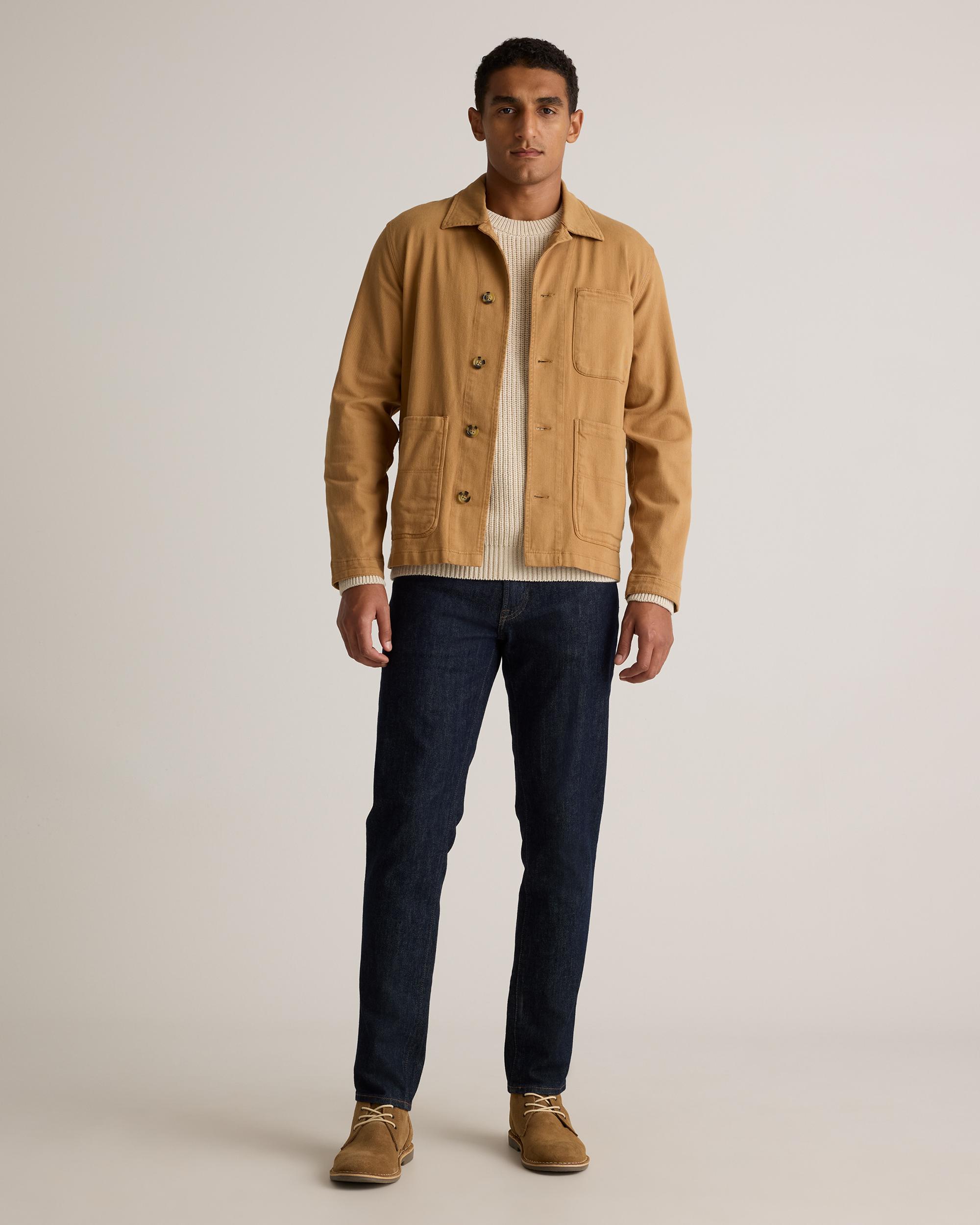 Quince | Men's Organic Comfort Stretch Chore Jacket Spandex, Organic Cotton Product Image