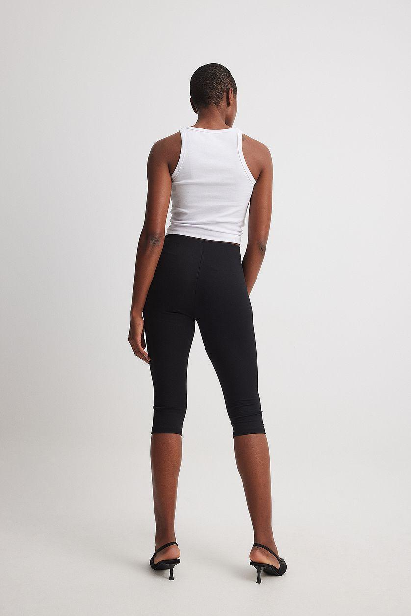 Jersey Capri Leggings Product Image