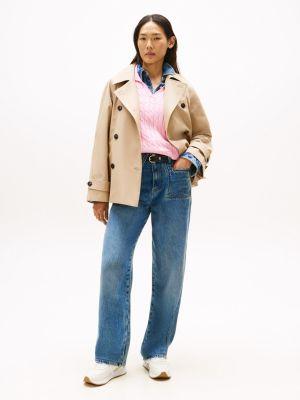 Leather Contrast Heel Sneaker Product Image