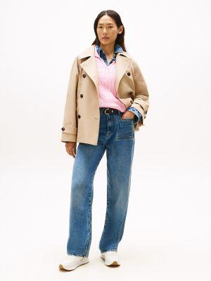 Leather Contrast Heel Sneaker Product Image