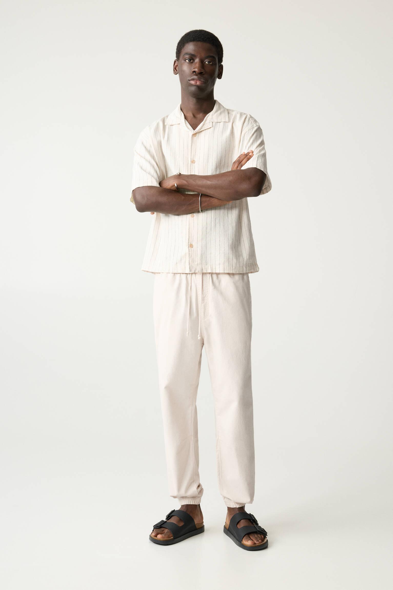 Textured sweatpants Product Image