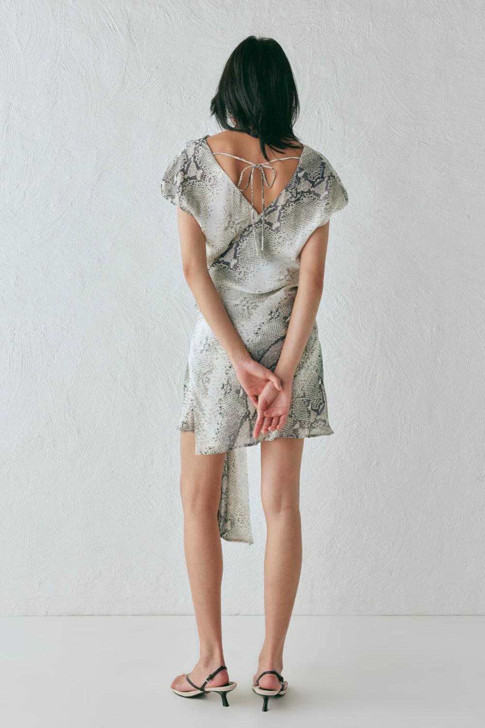 Nuri Mini Dress Snake Product Image