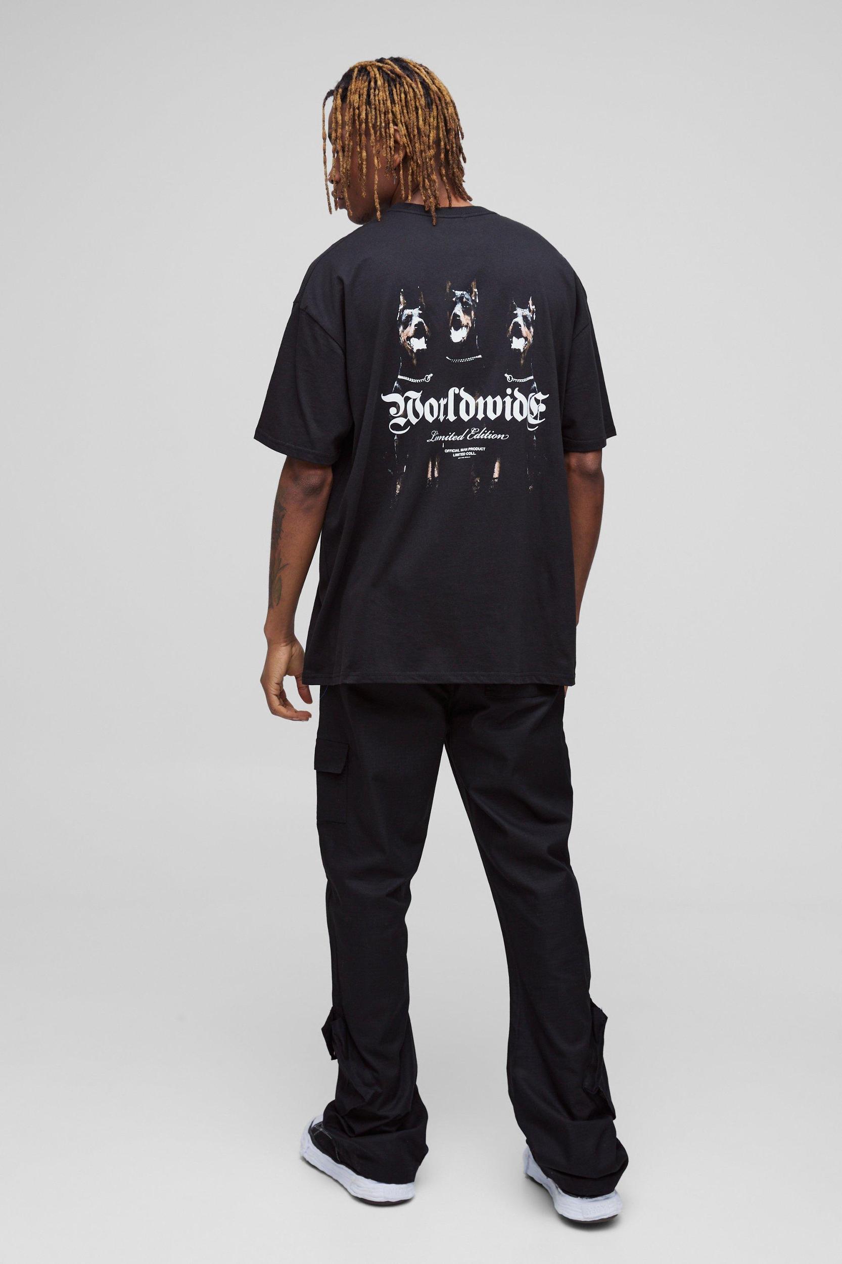 Tall Elasticated Slim Cuffed Ripstop Buckle Cargo Pants | boohooMAN USA Product Image