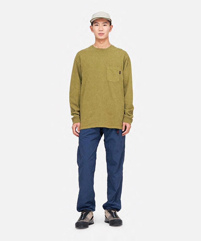 L/S Pocket Tee Pigment Dyed Unisex Product Image
