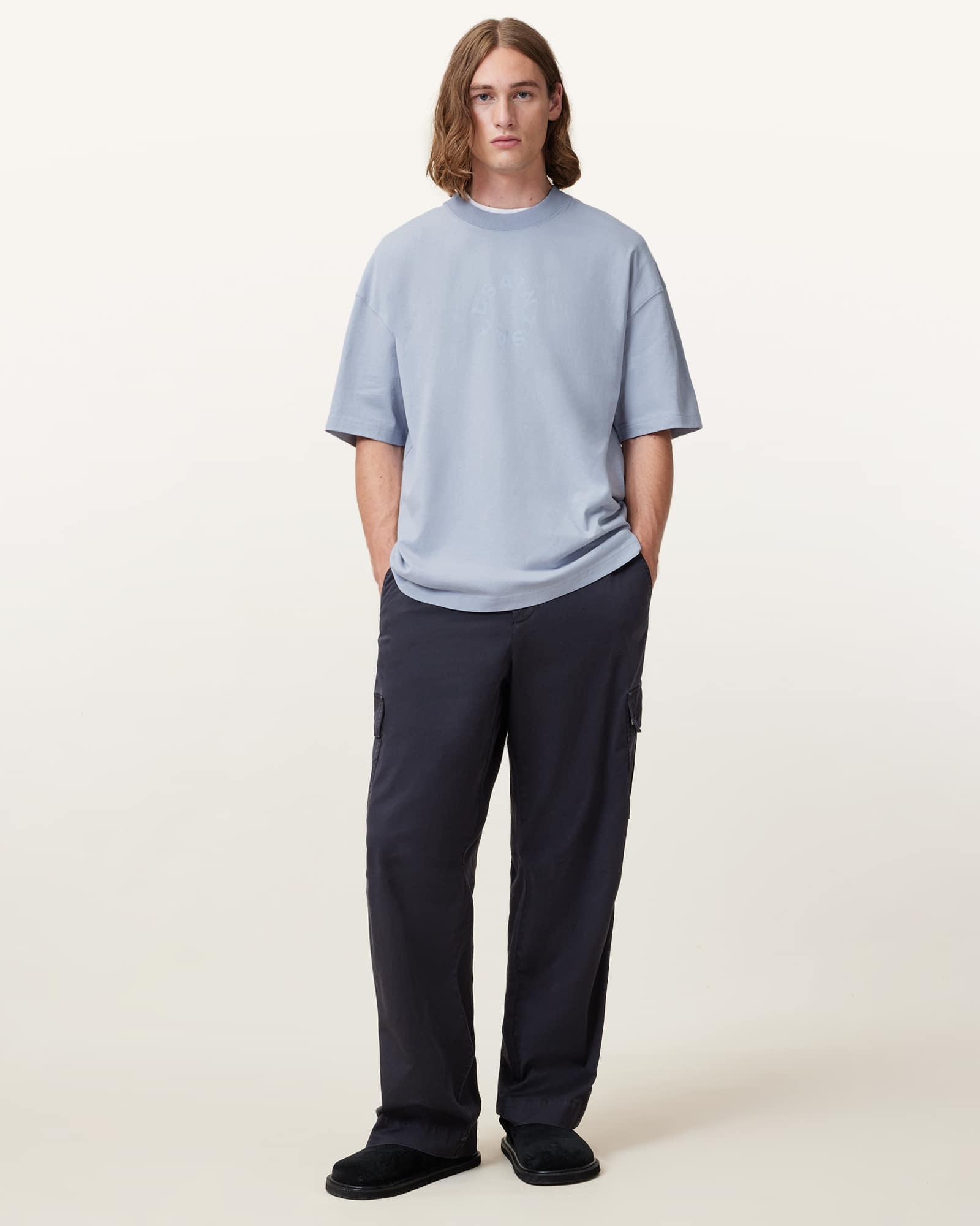 Tierra Oversized Crew Neck Logo T-Shirt Product Image