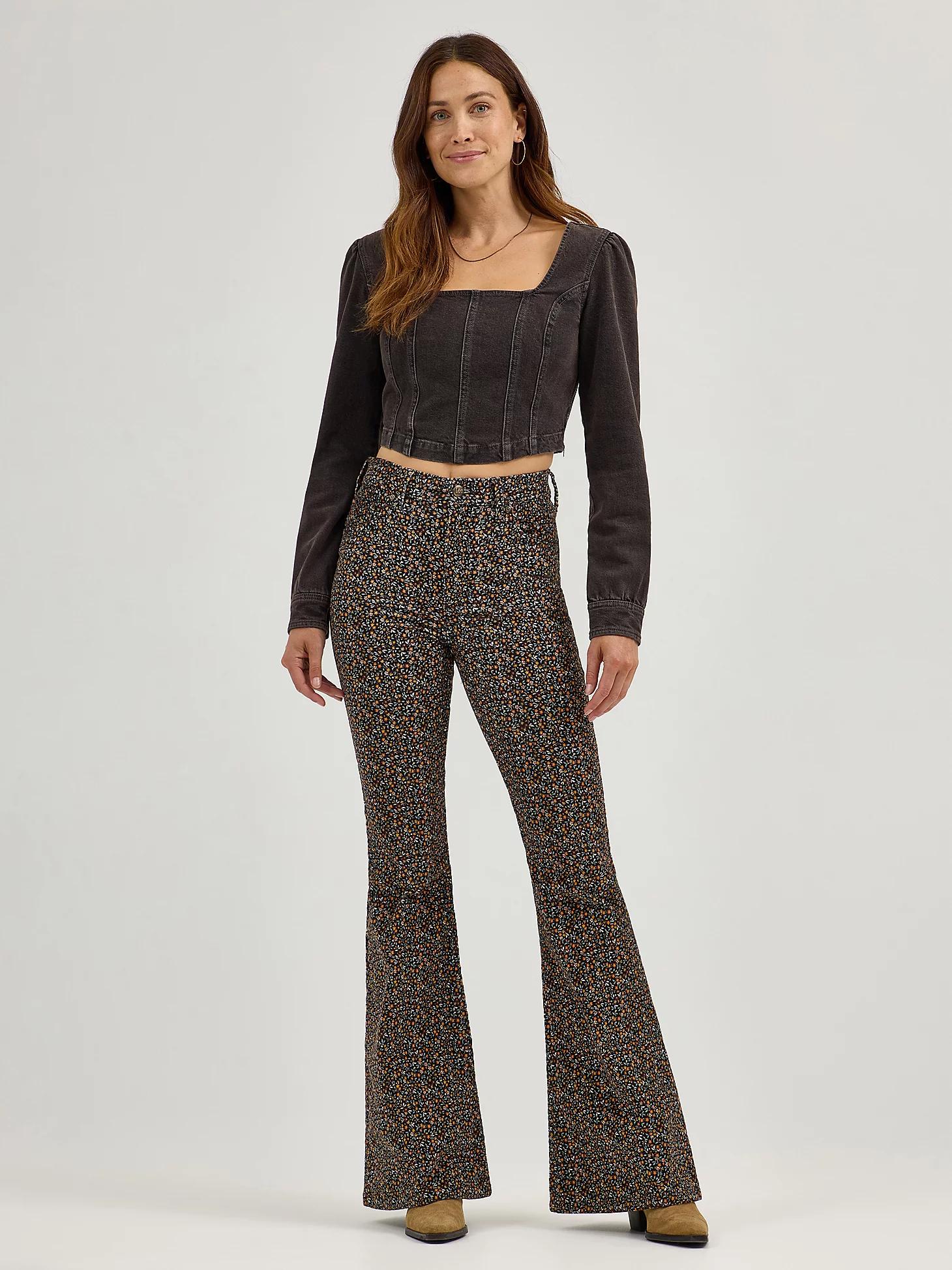 Women's Denim Corset Shirt | Women's Tops & Tees | Lee® Product Image