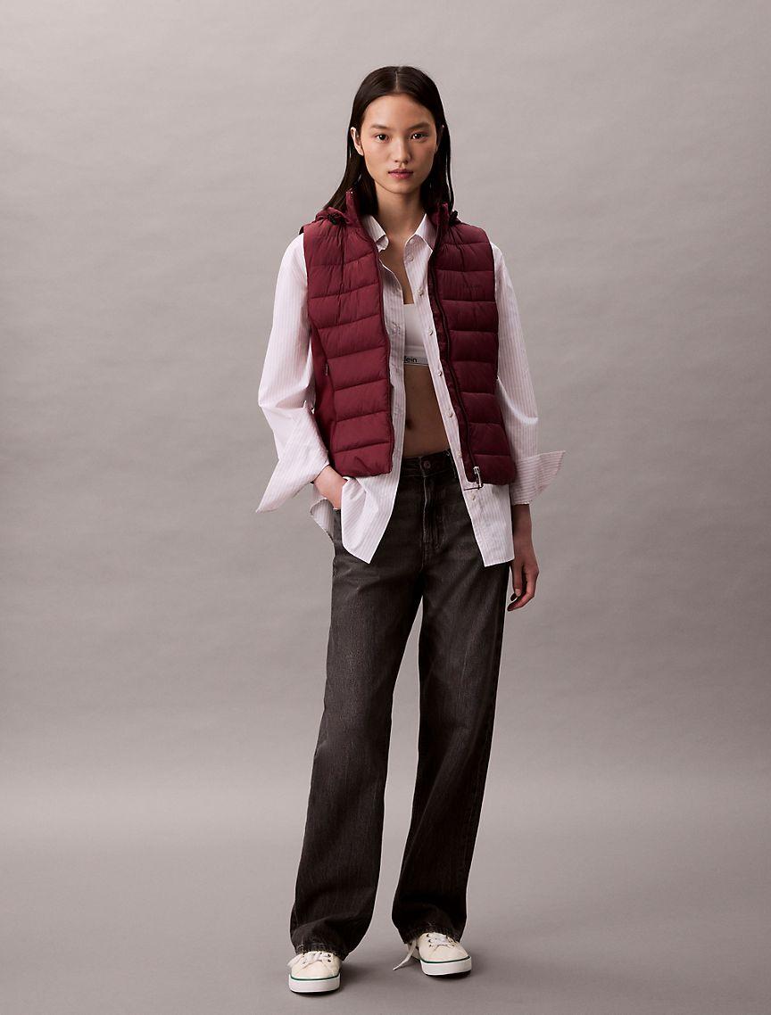 Nylon Puffer Vest Product Image