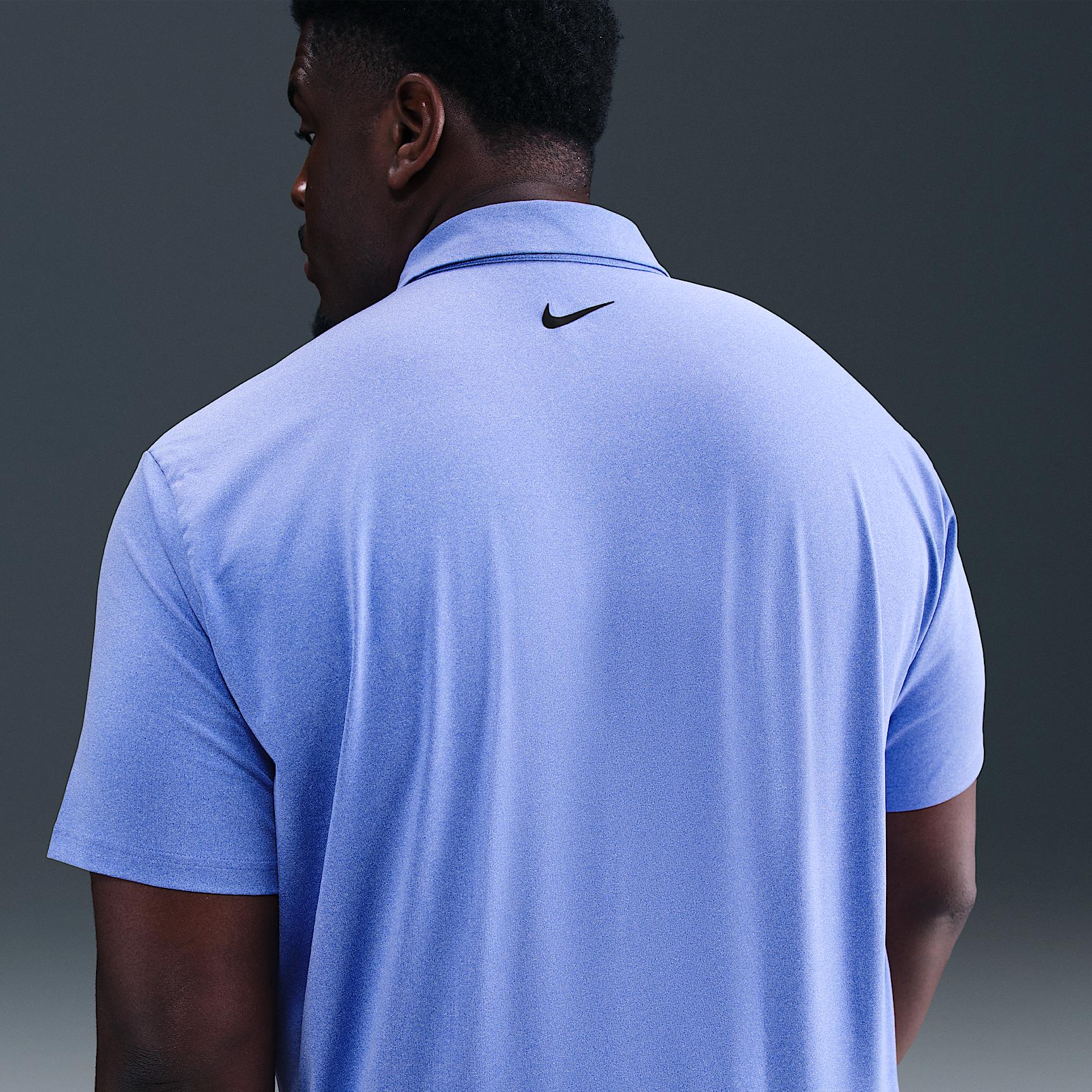 Nike Mens Tour Dri-FIT Heathered Golf Polo | FZ7473-411 Product Image