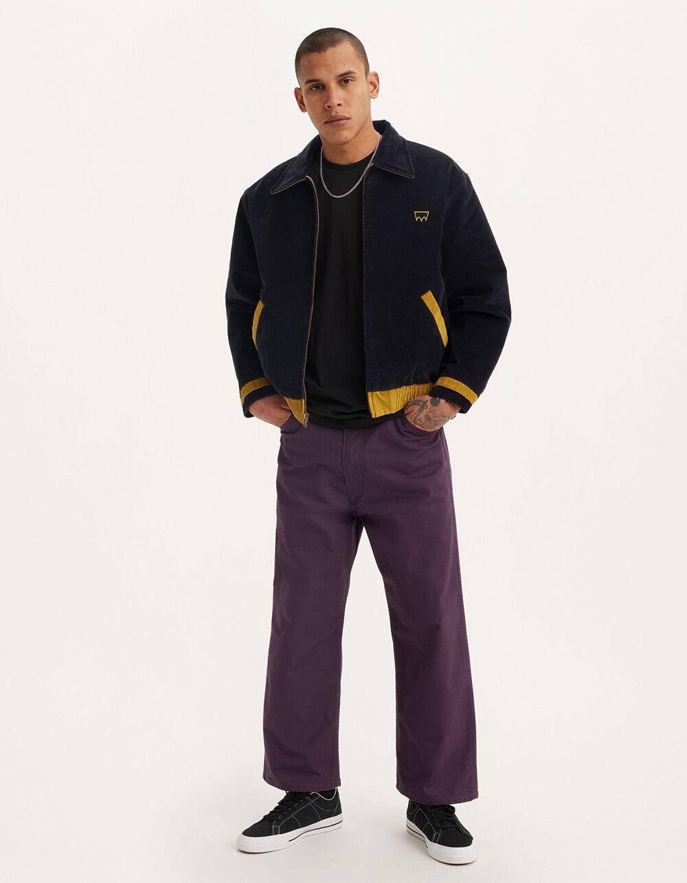 LEVI'S Skateboarding™ Mens Cropped Relaxed Carpenter Pants - NIGHT Product Image