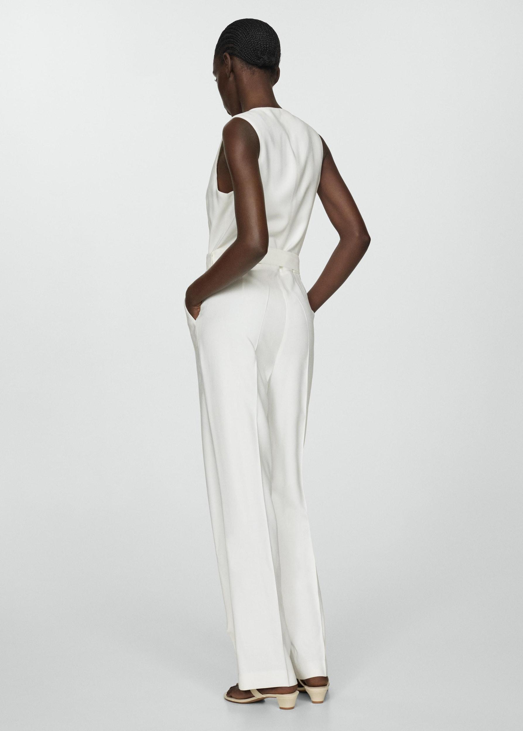Belt long jumpsuit - Women | MANGO USA Product Image