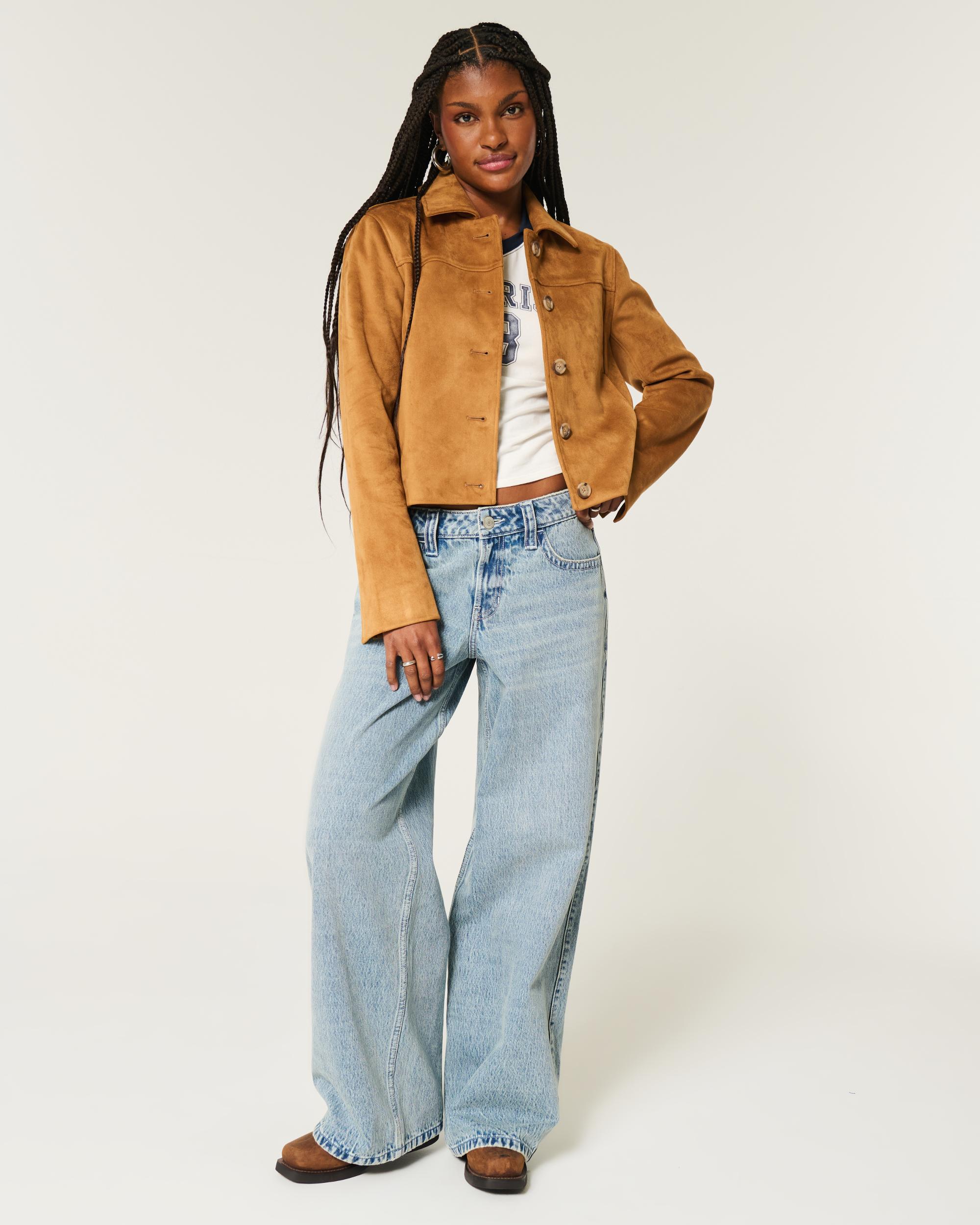 Faux Suede Jacket Product Image