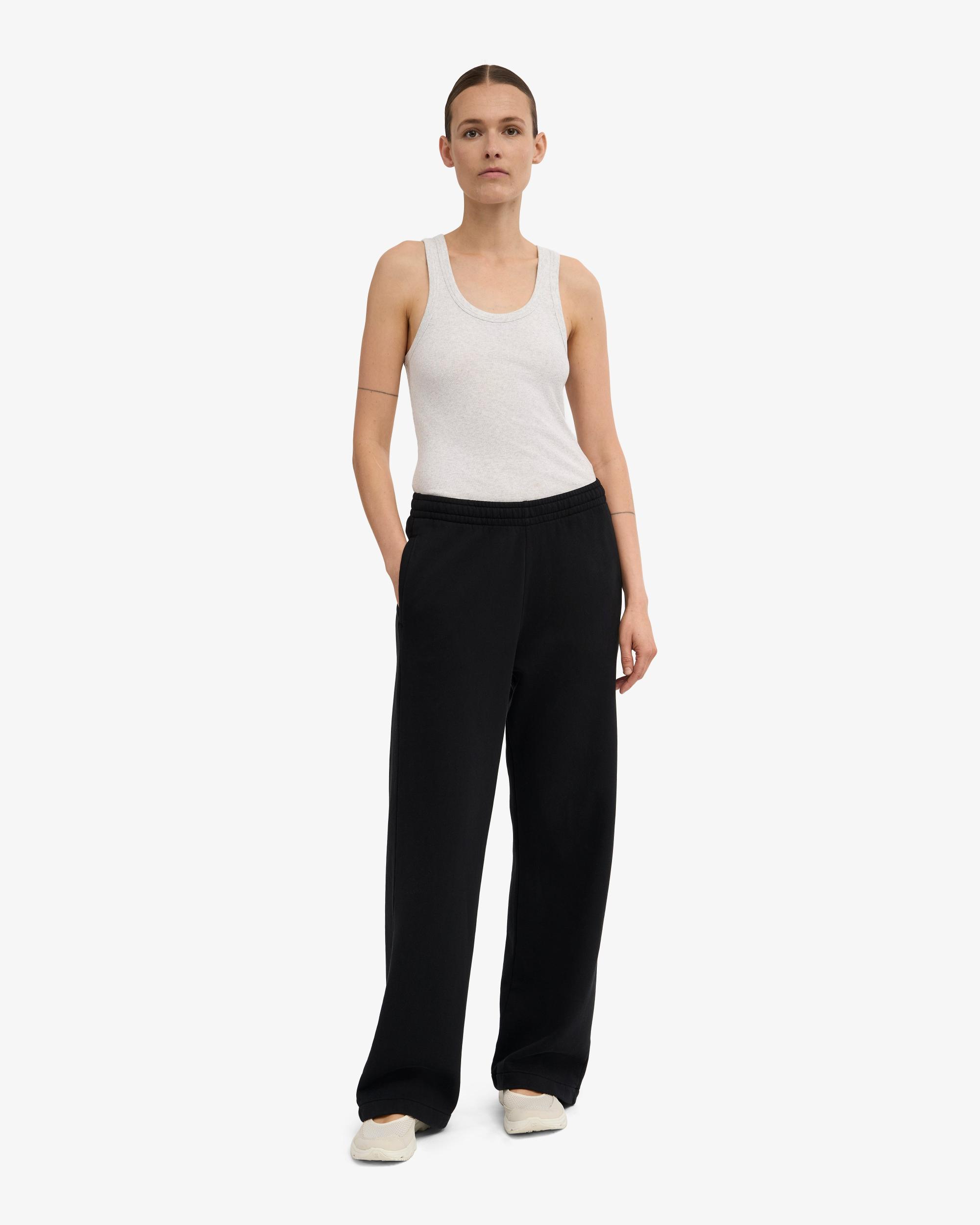 Organic Straight Leg Sweatpants - Pacific Blue Product Image