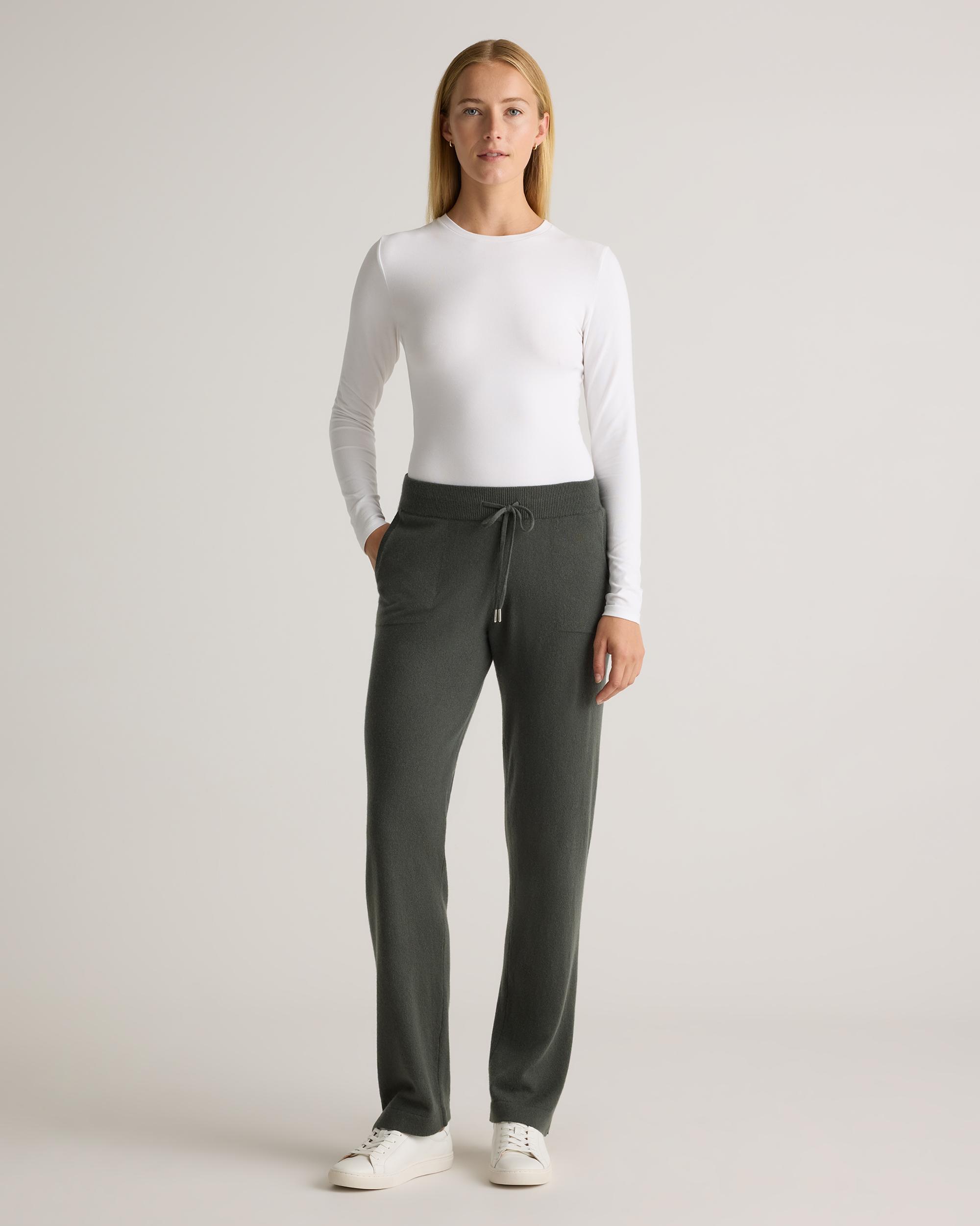 Quince | Women's Mongolian Cashmere Straight Leg Pants Size XS Product Image