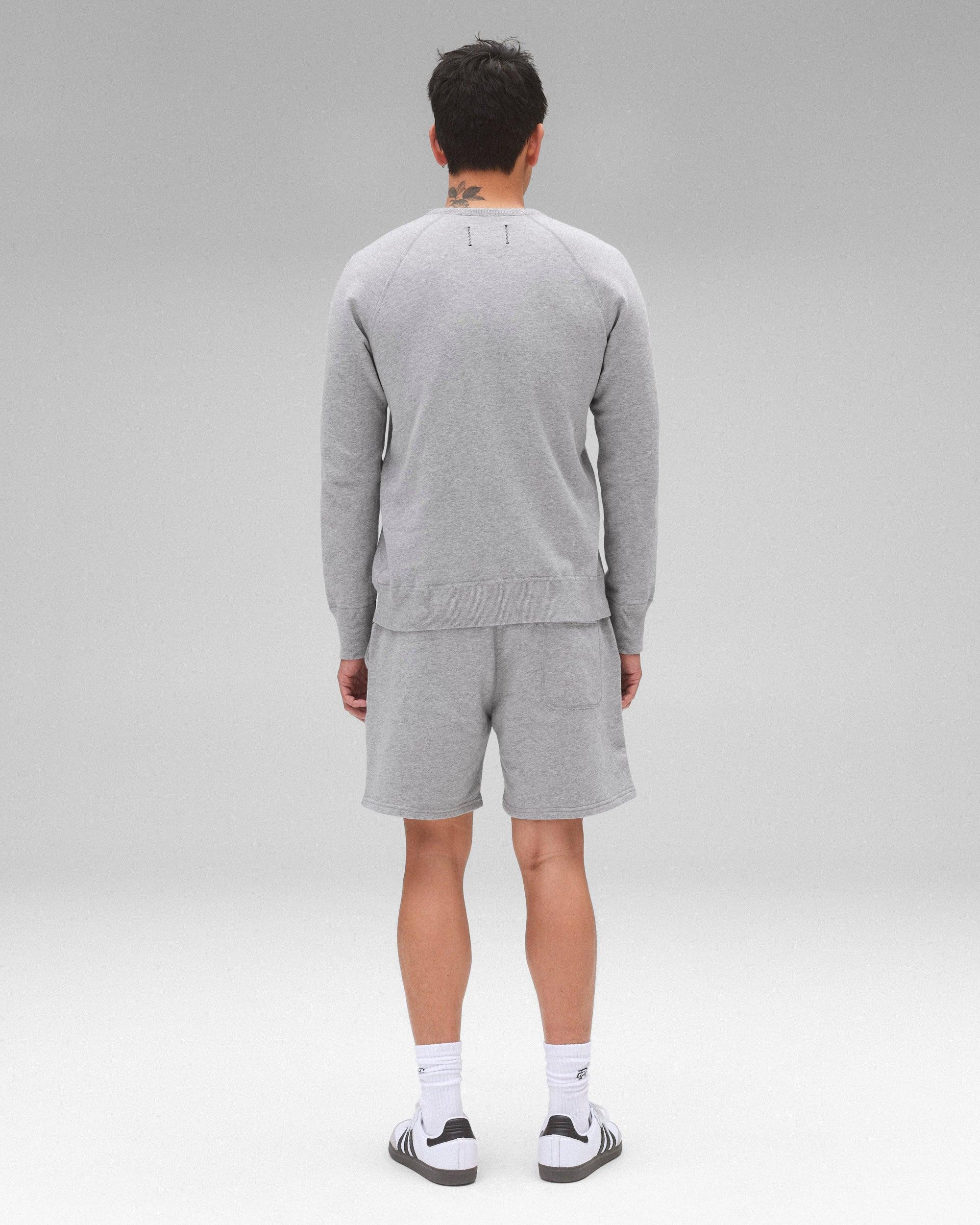 Midweight Terry Slim Crewneck - Vault Male Product Image