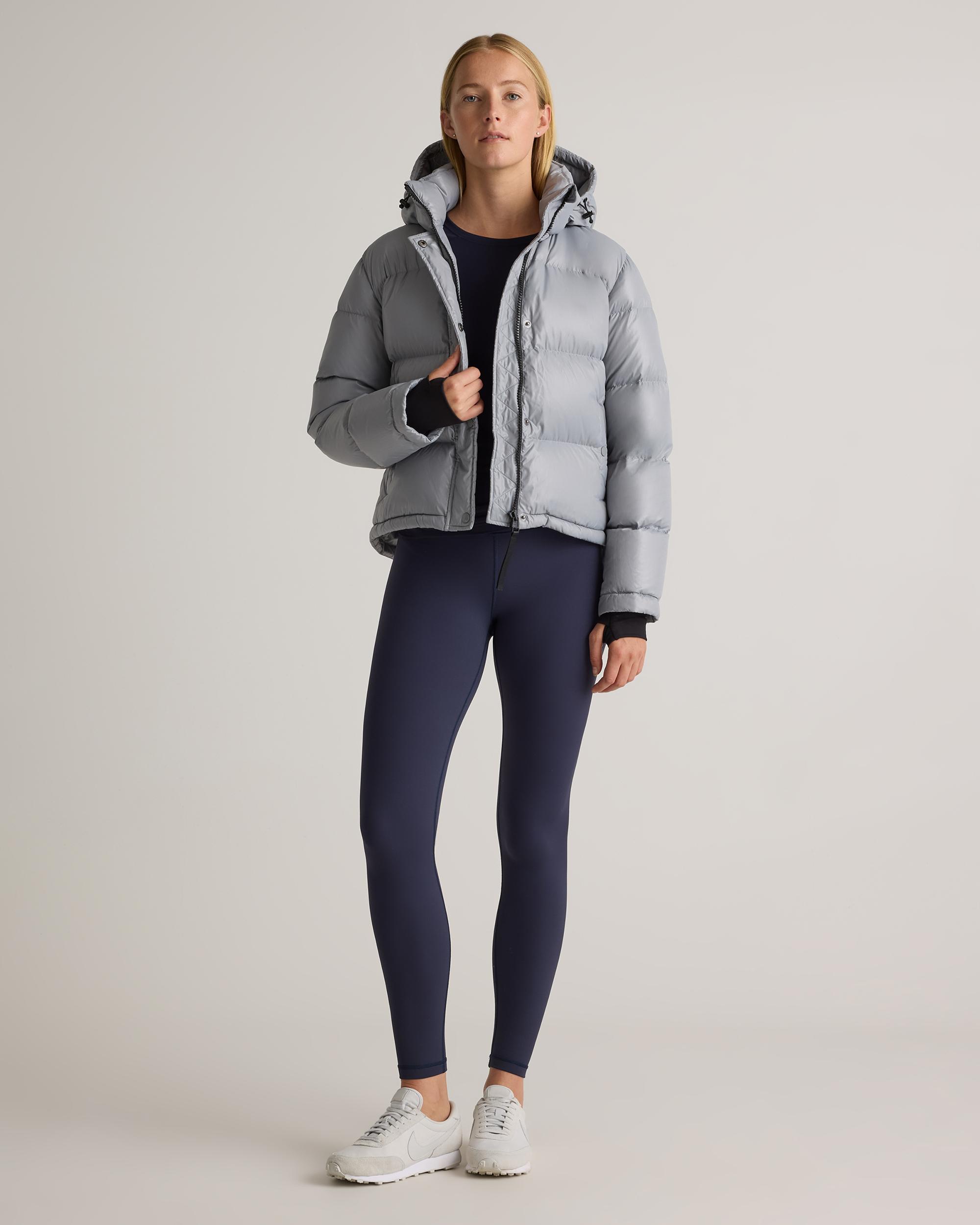 Quince | Women's Responsible Down Cropped Puffer Jacket Recycled Polyester Product Image