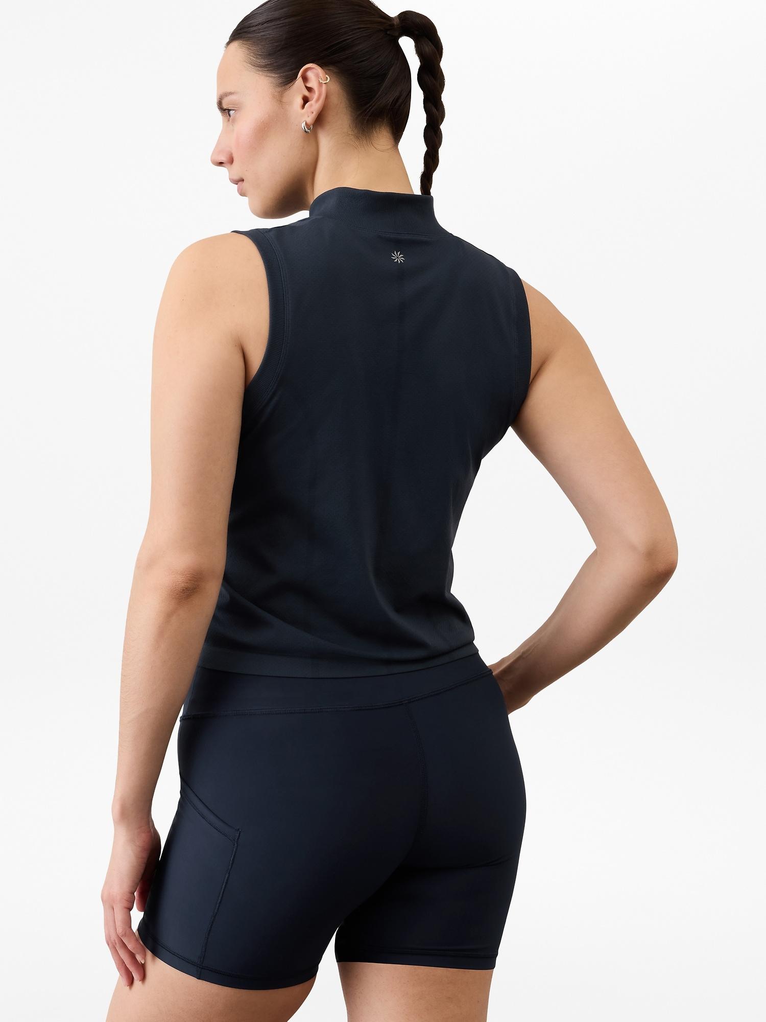 Ace Seamless Half Zip Tank Product Image