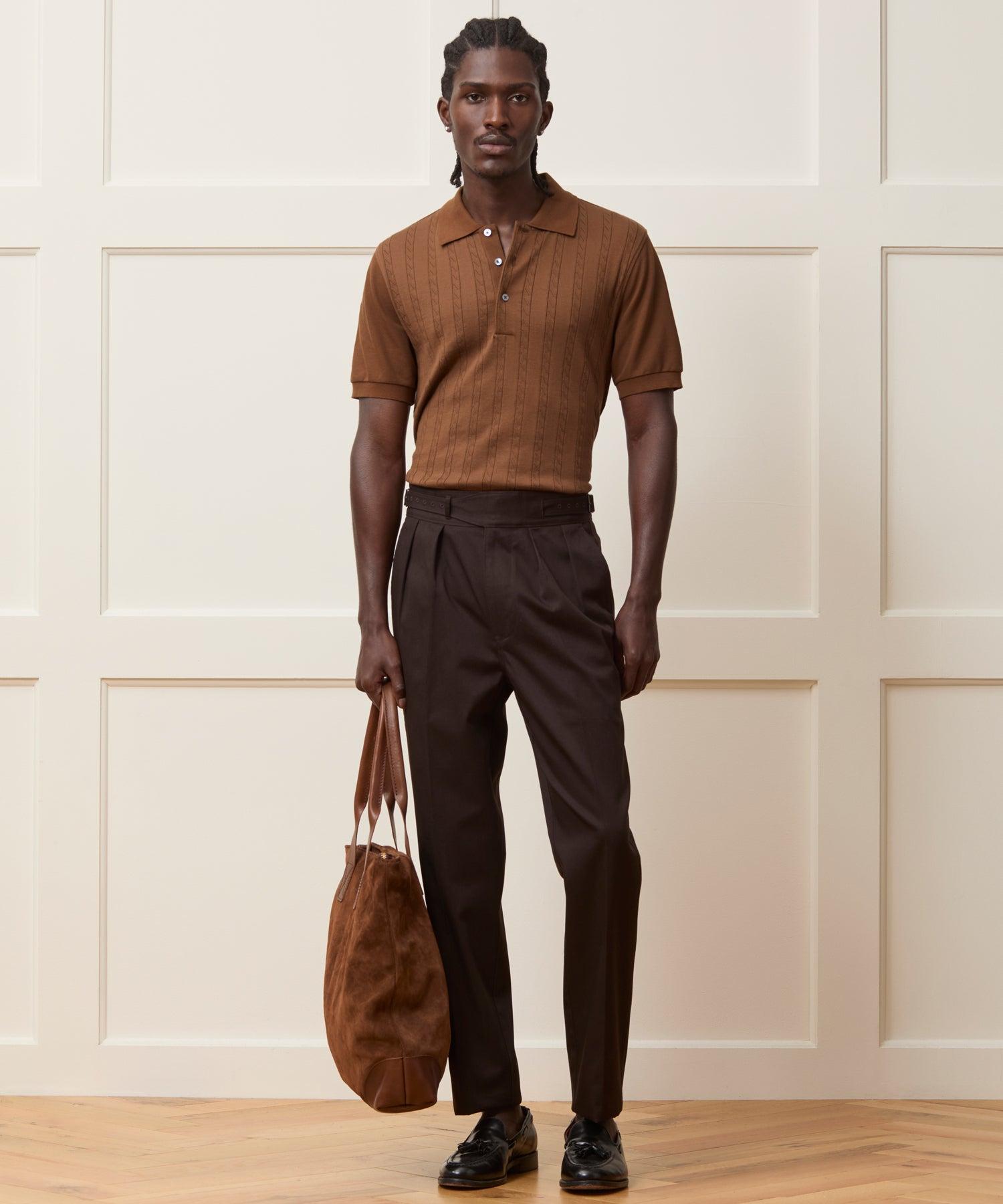 Cotton Cable Polo Product Image