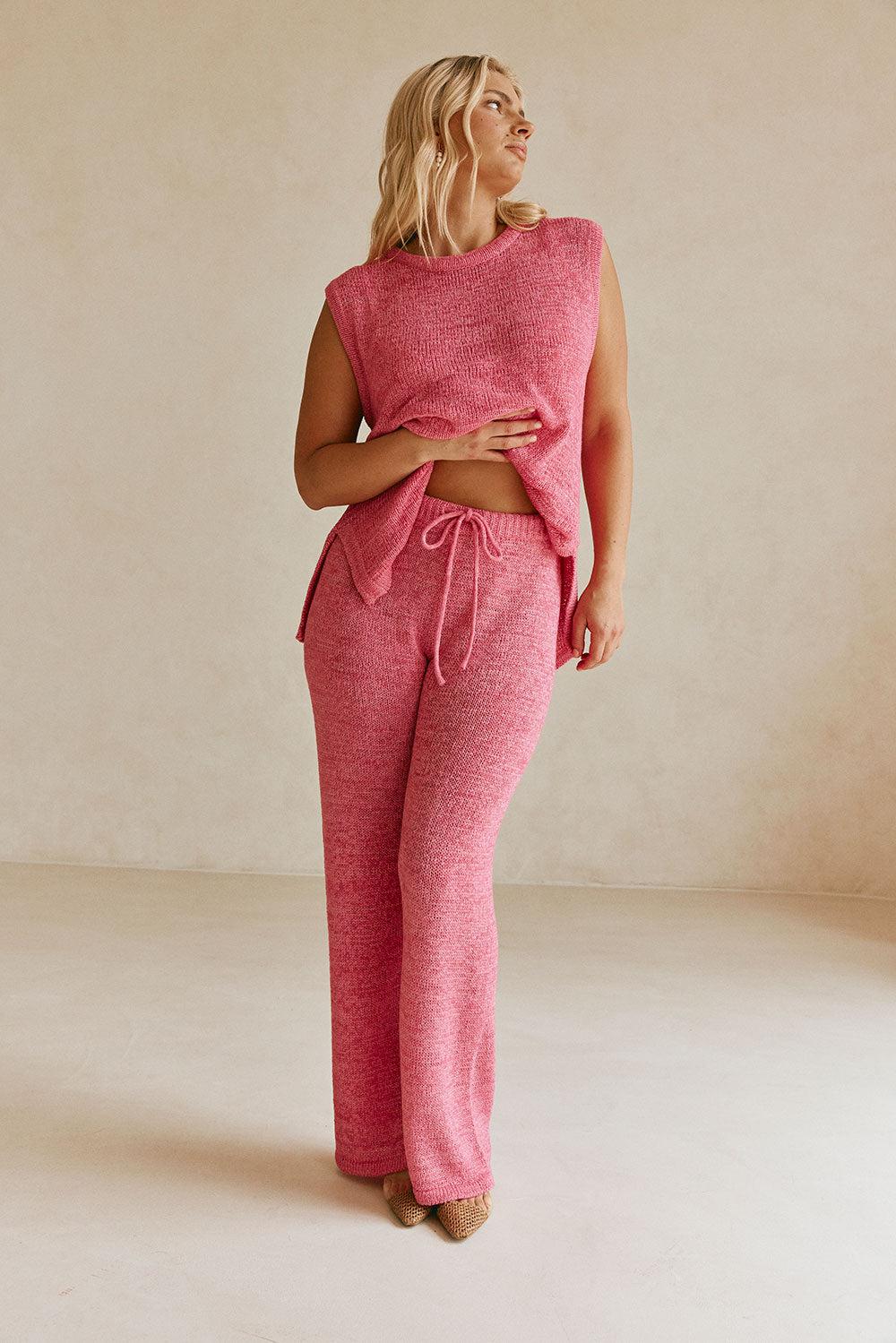 Louka Pants - Rose Product Image