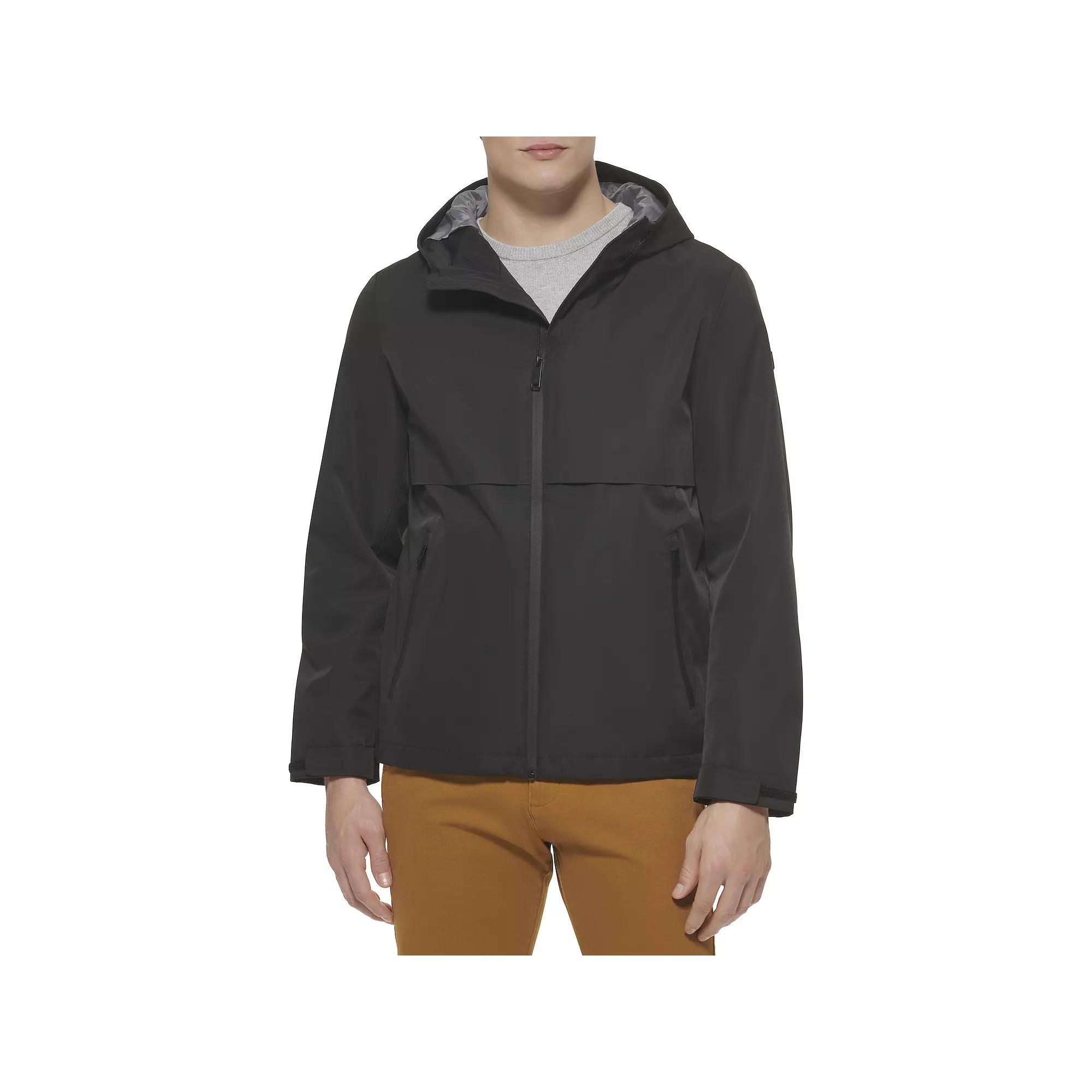Men's Dockers Go Hooded Rain Jacket,  Product Image