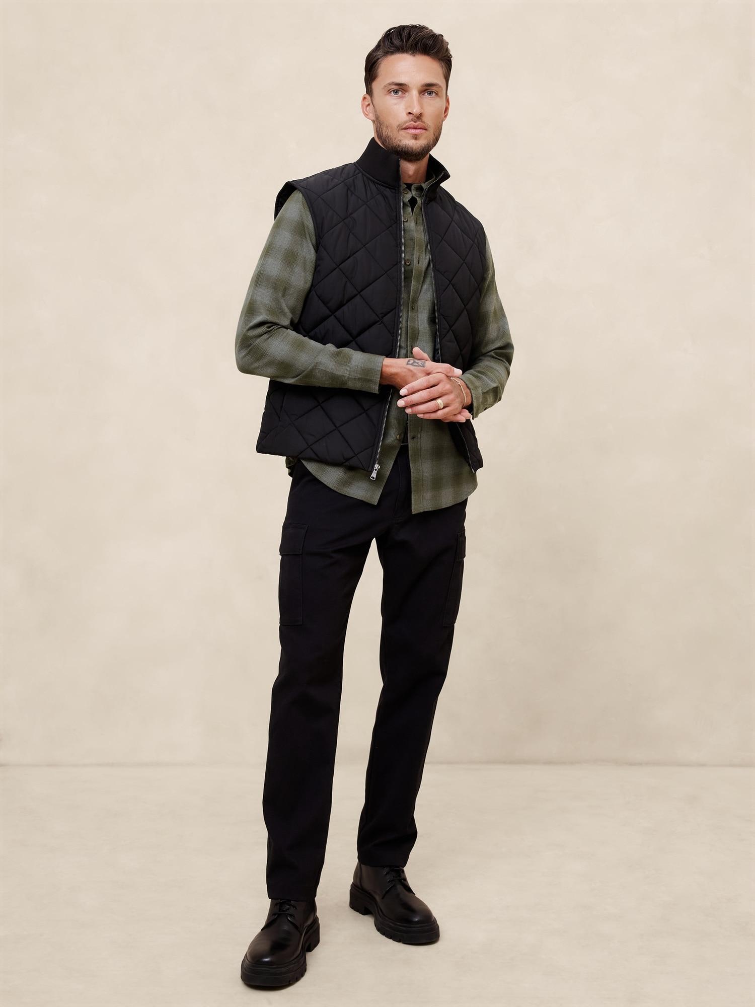 Slim Lightweight Flannel Shirt Product Image