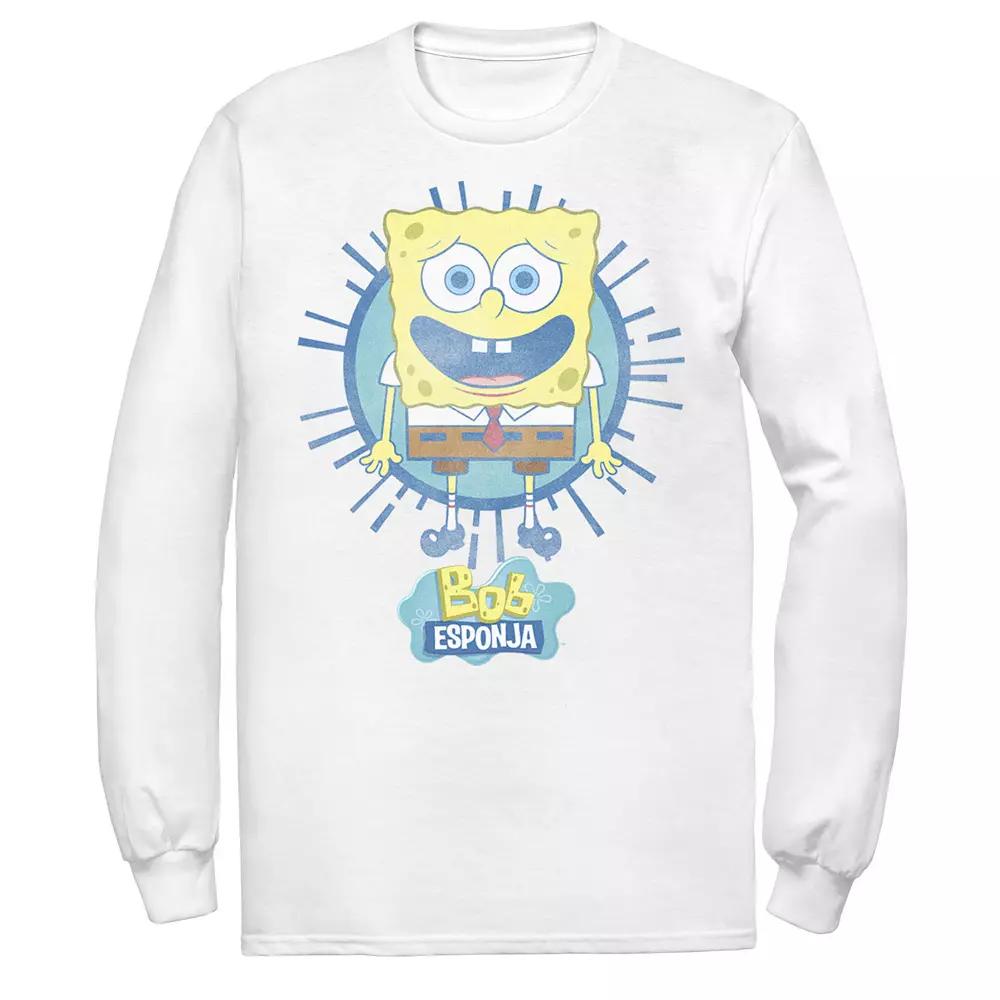 Men's Nickelodeon SpongeBob SquarePants Bob Rays Spanish Tee,  Product Image