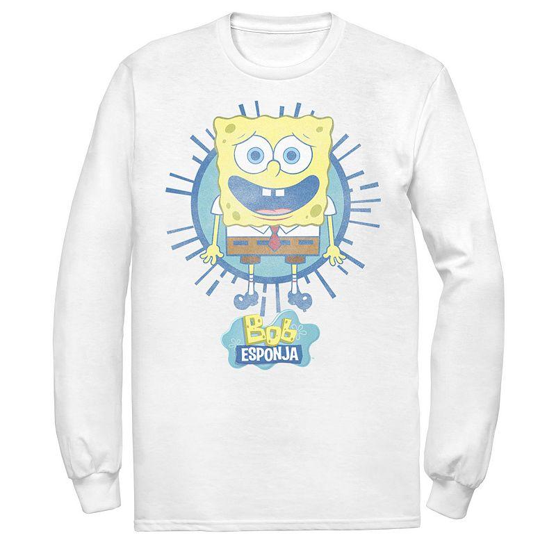 Men's Nickelodeon SpongeBob SquarePants Bob Rays Spanish Tee,  Product Image