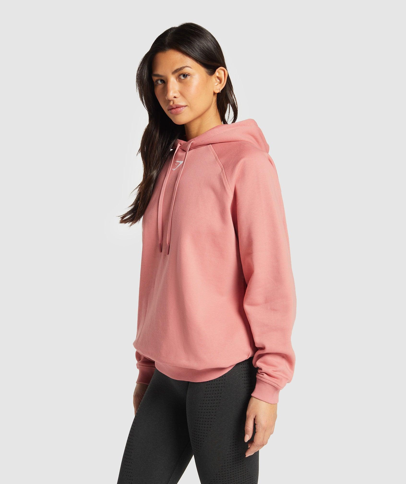 Gymshark Fraction Hoodie - Classic Pink Female Product Image