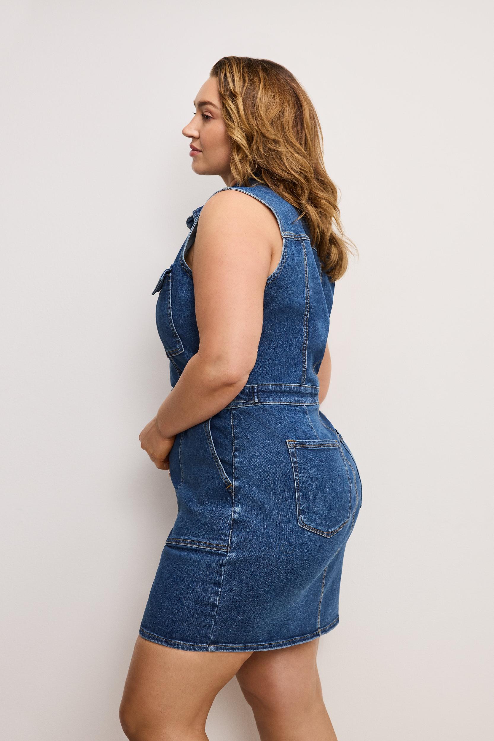 FIT FOR SUCCESS SLEEVELESS MINI DRESS | INDIGO594 Product Image