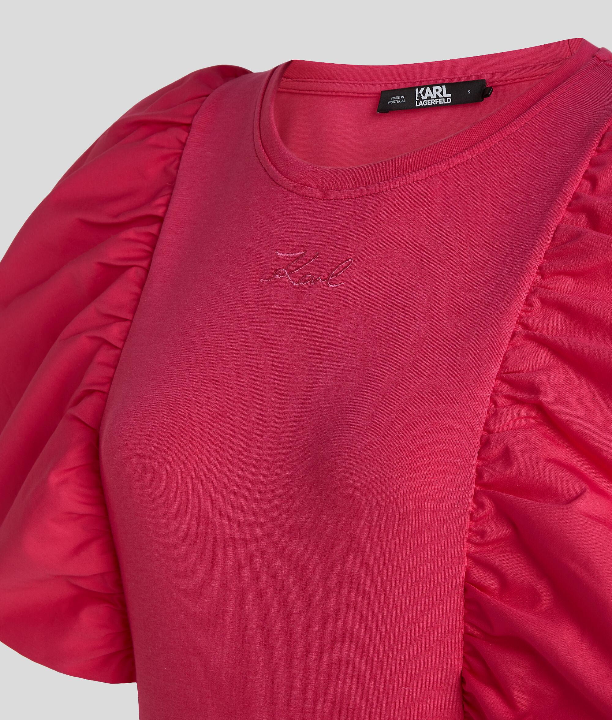 VOLUME-SLEEVE SWEAT DRESS Product Image