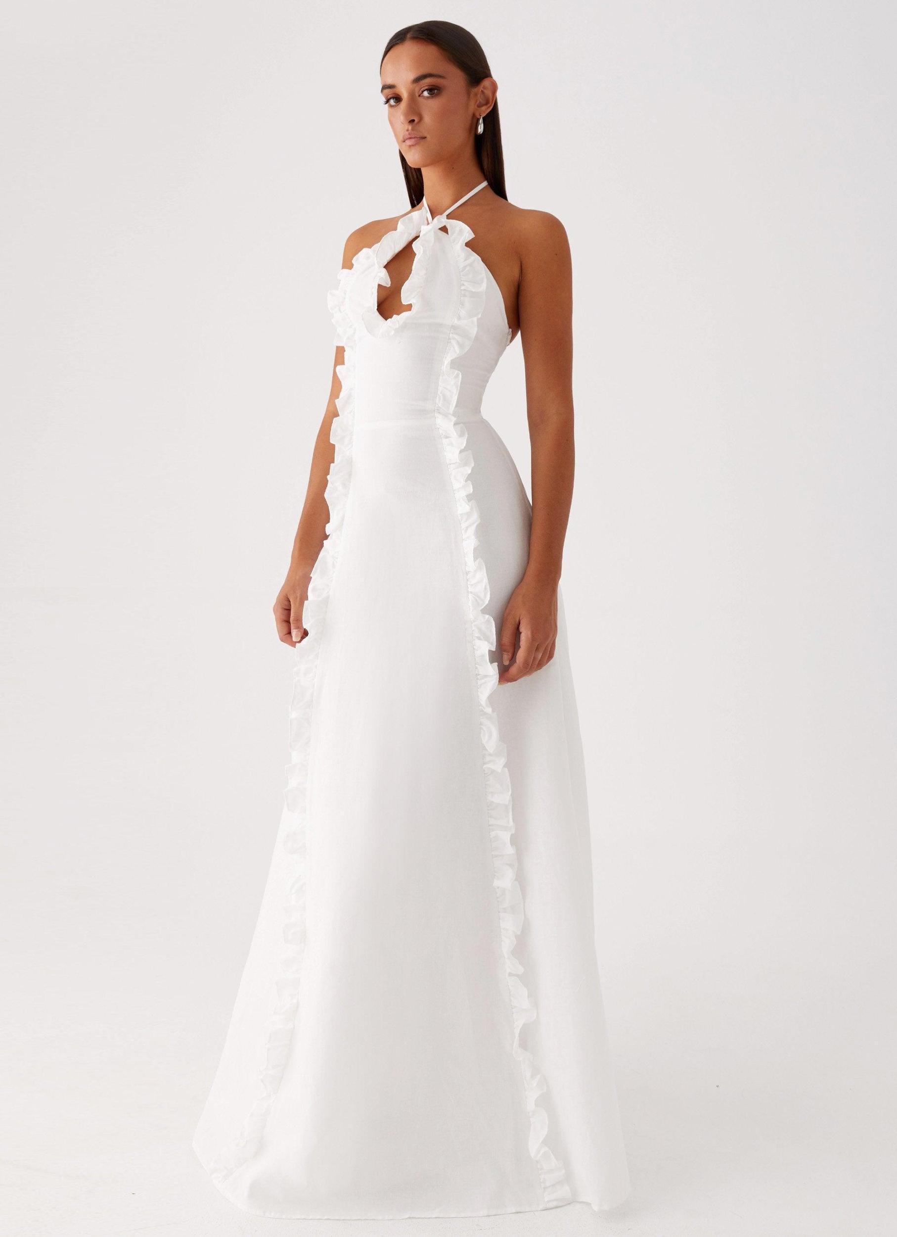 Mariella Maxi Dress - White Product Image