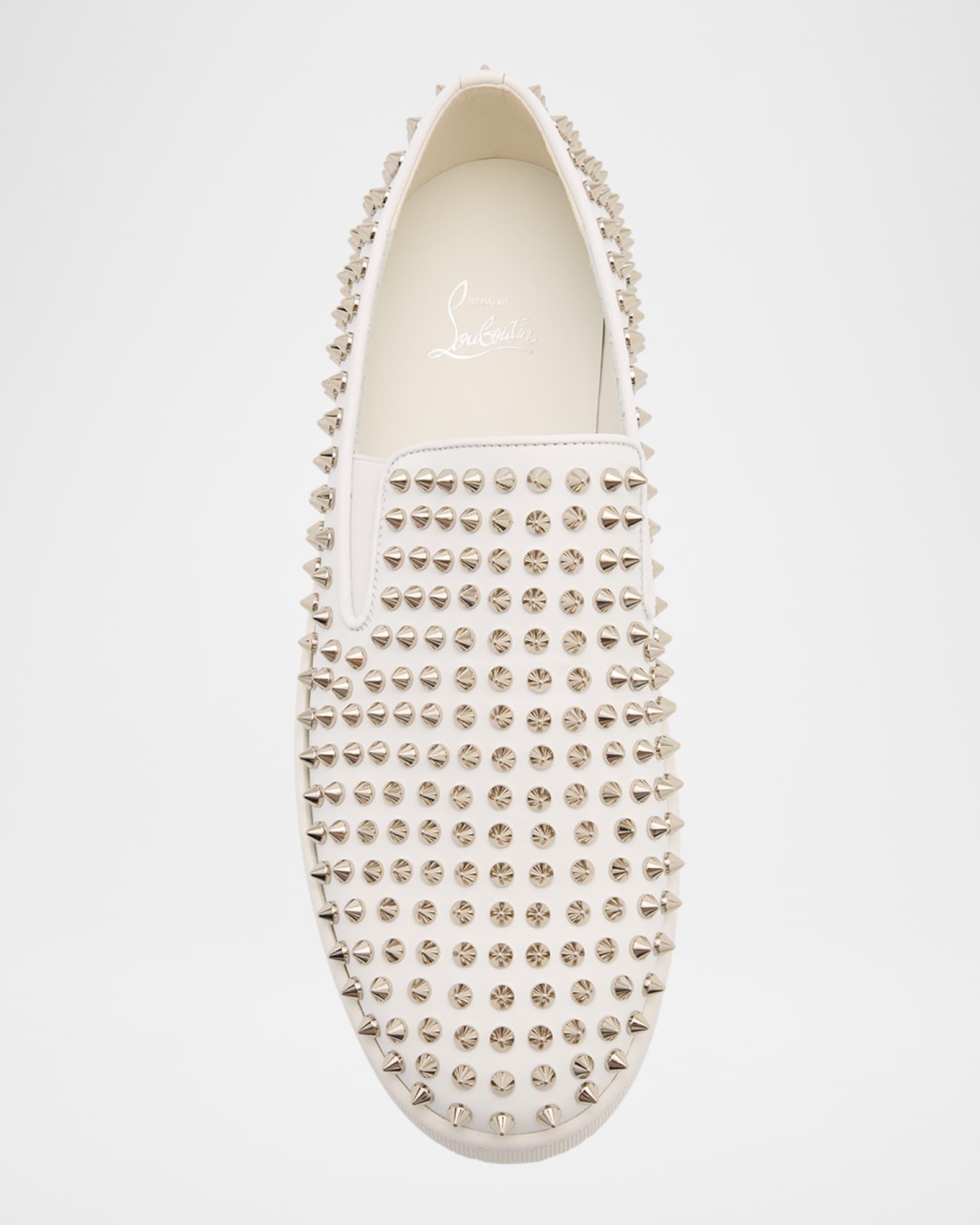 Men's Spikeboat Leather Slip-On Sneakers Product Image