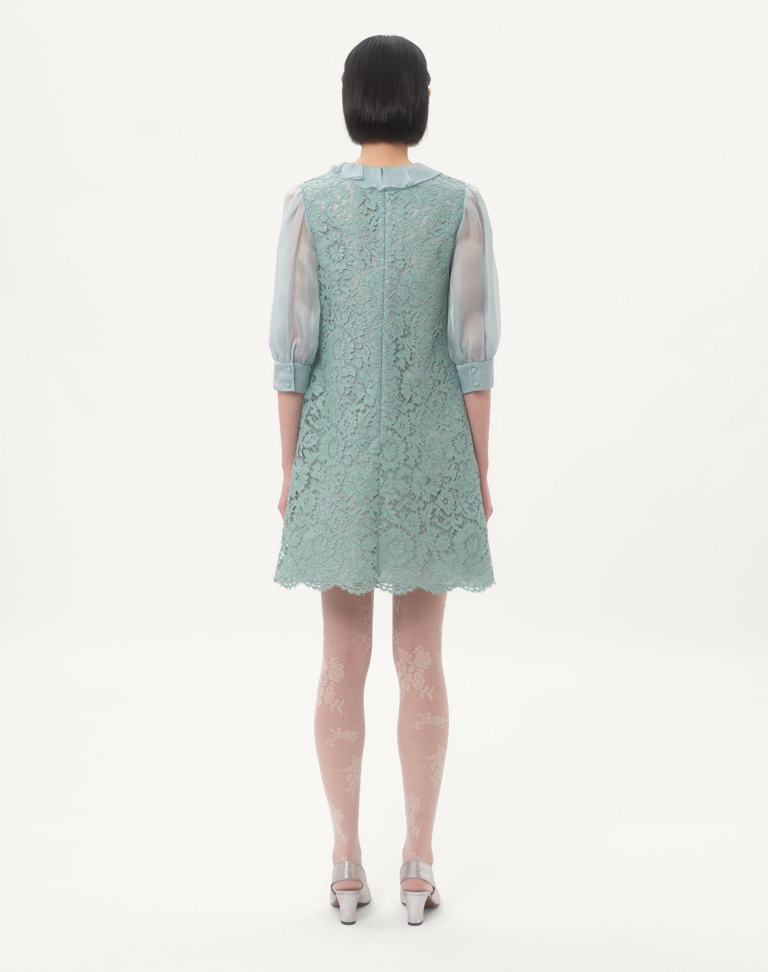 Short Dress In Heavy Lace Product Image