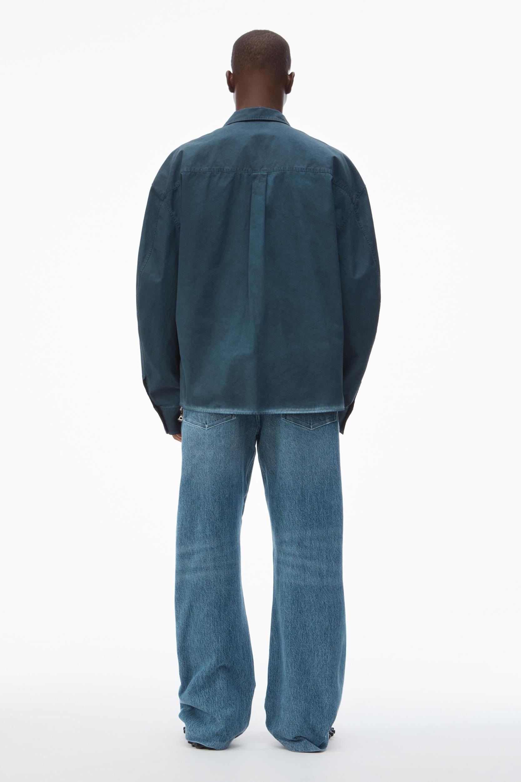 Oversized Workwear Shirt In Cotton Product Image