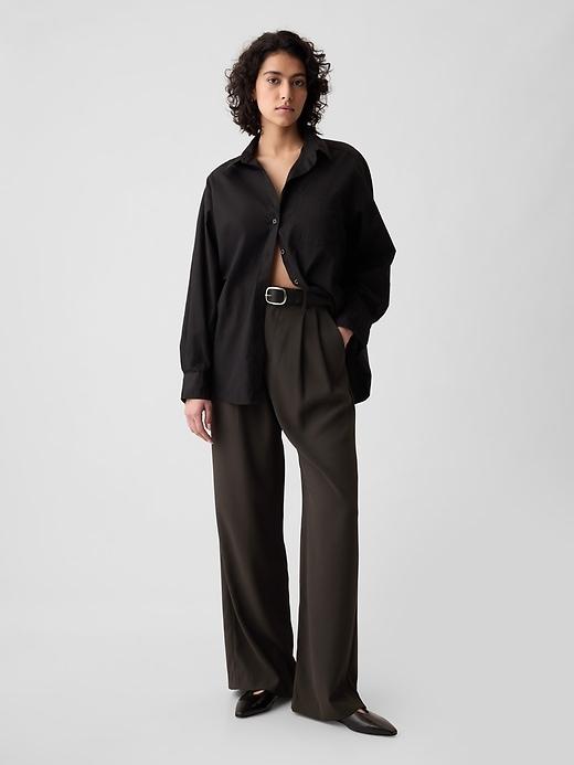 365 High Rise Pleated Trousers Product Image