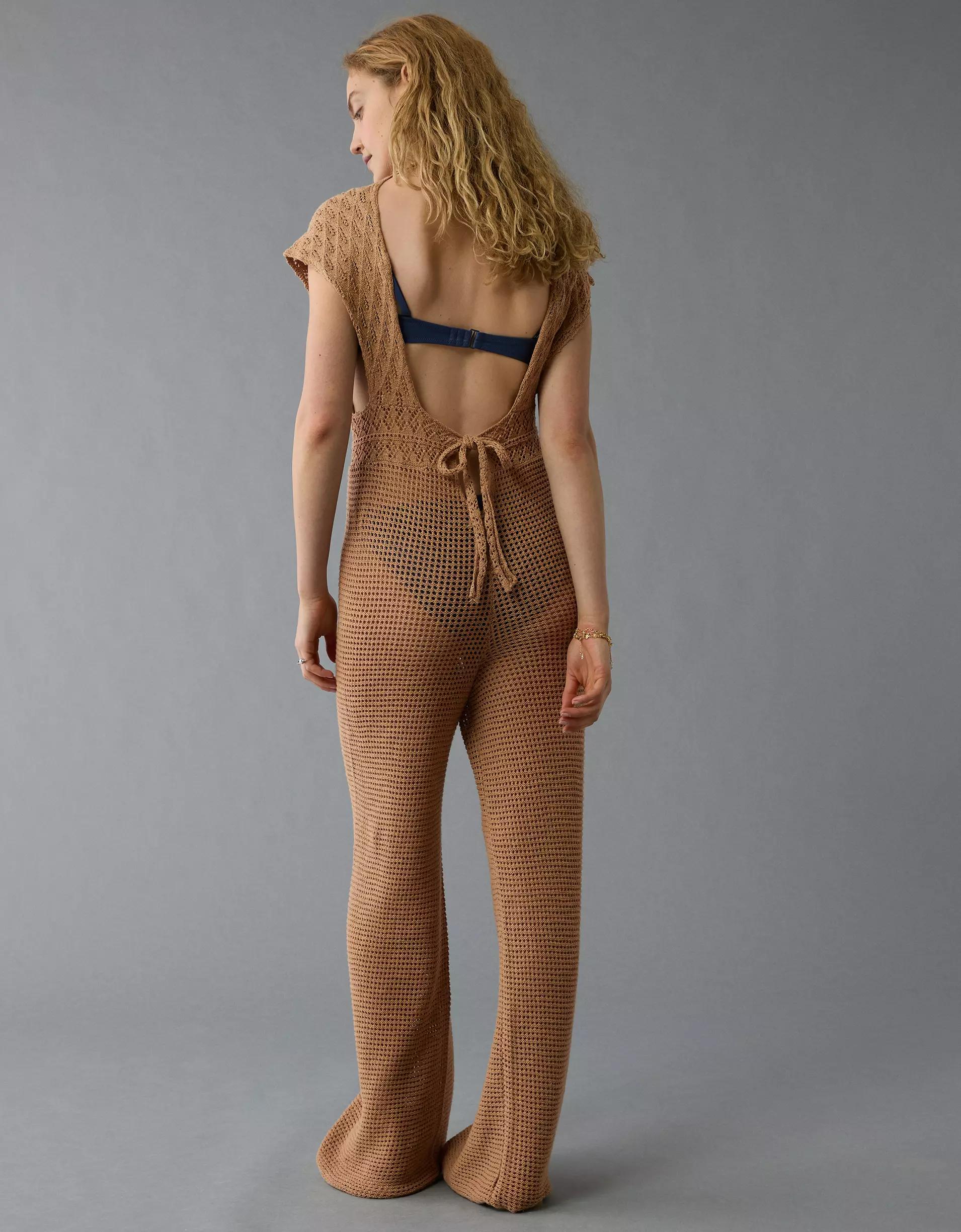 AE Crochet Jumpsuit Product Image