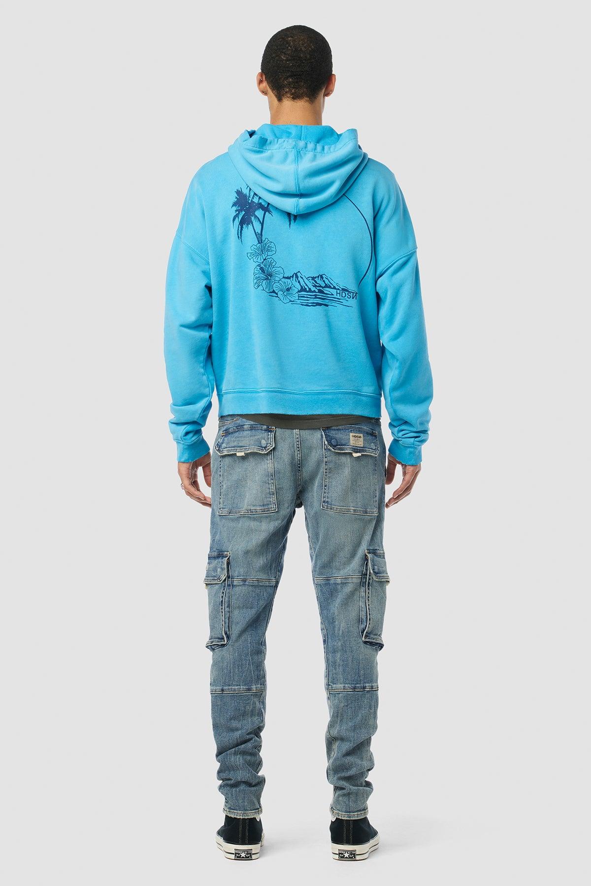 Crop Hoodie Male Product Image