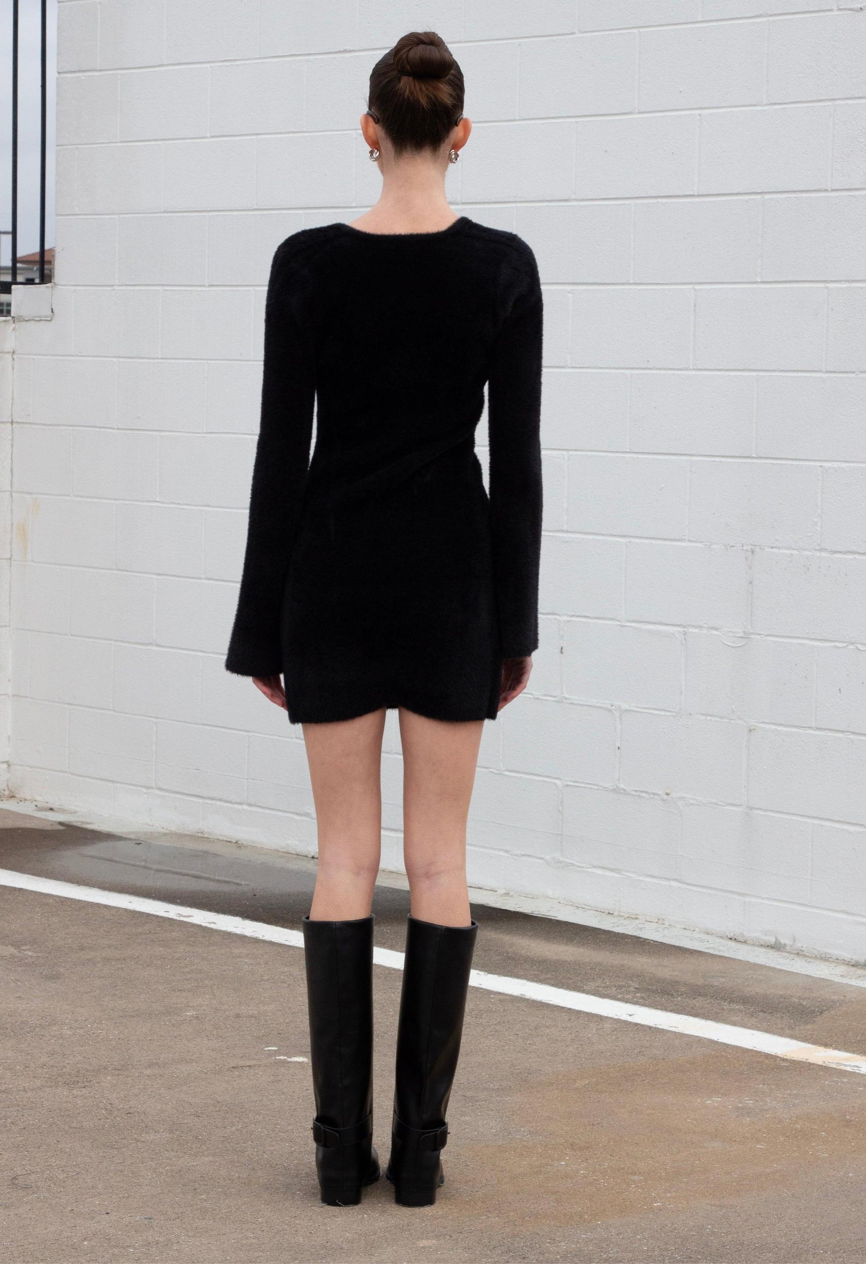 Pop Dress in Black Product Image