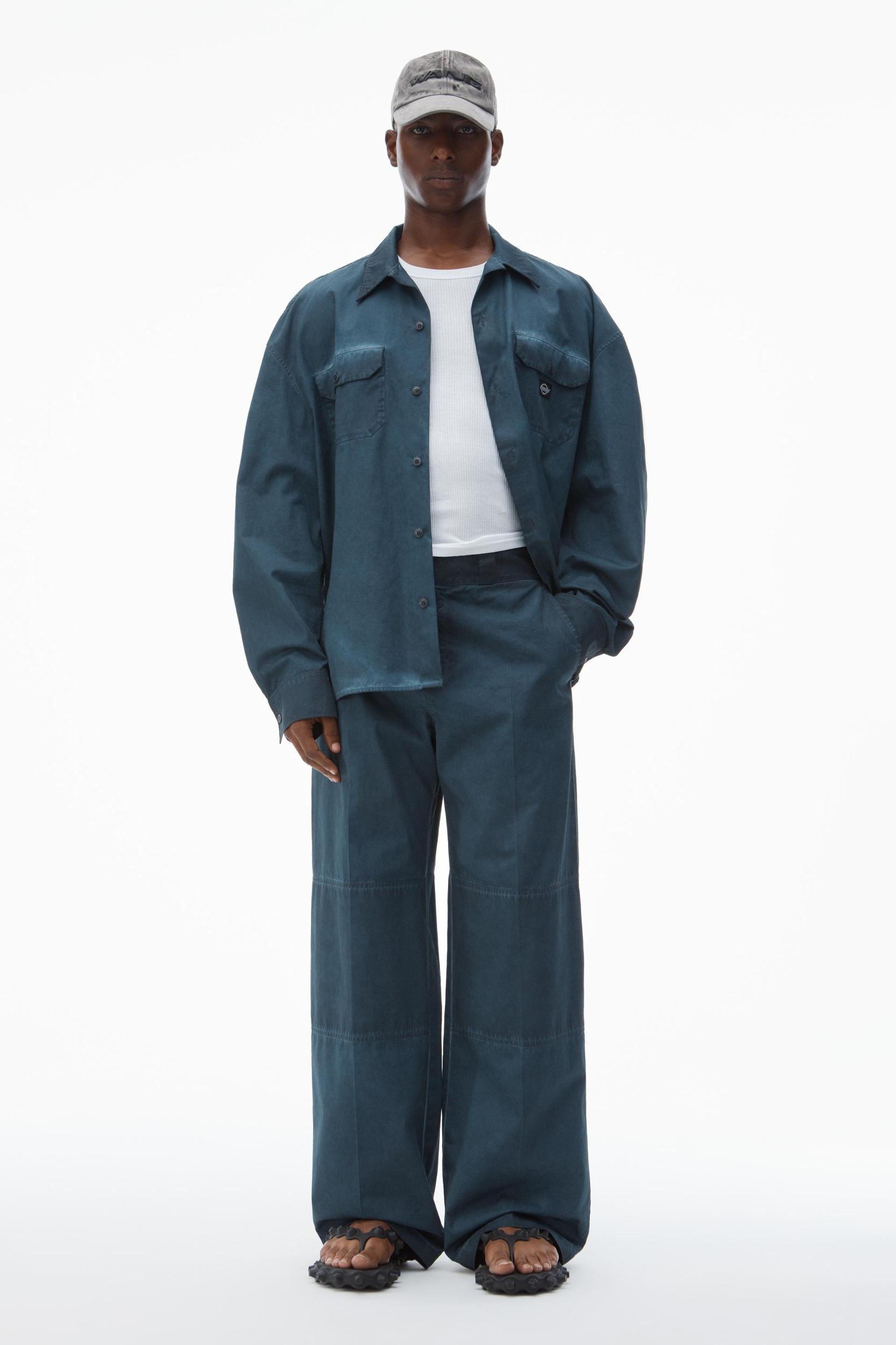 Slim-leg Pants In Cotton Product Image