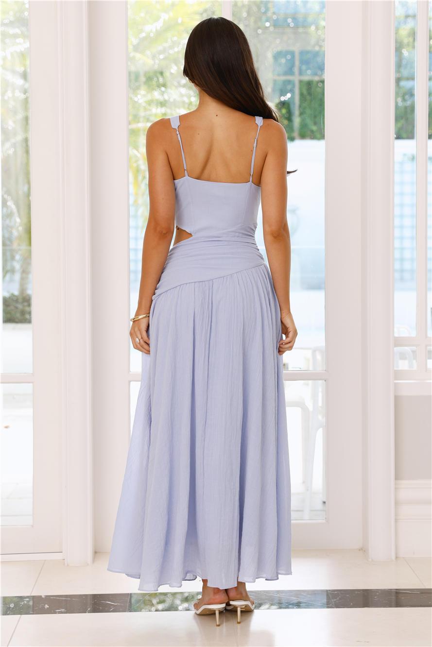 Ballet Babe Maxi Dress Blue Product Image