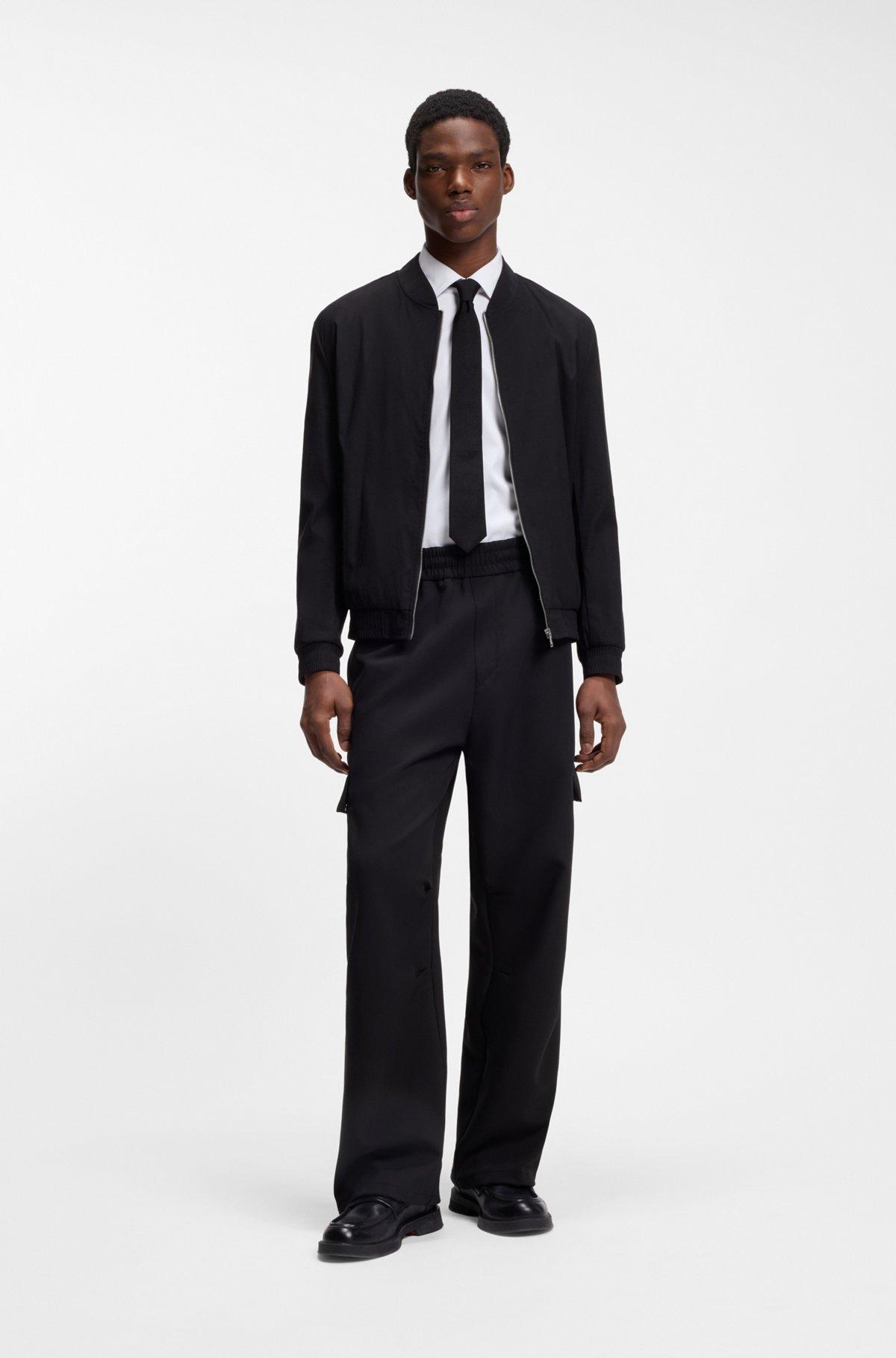 Slim-fit shirt in stretch twill Product Image