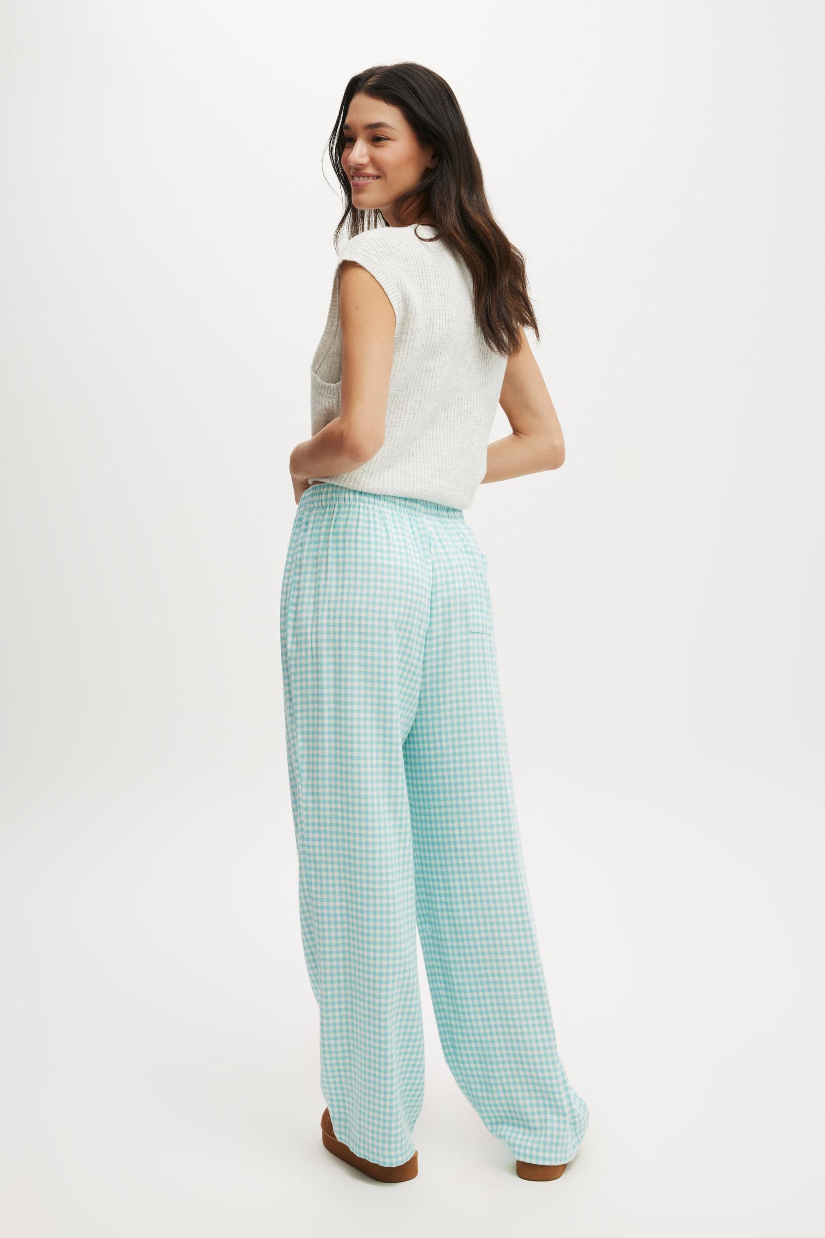 Flannel Wide Leg Pant Product Image